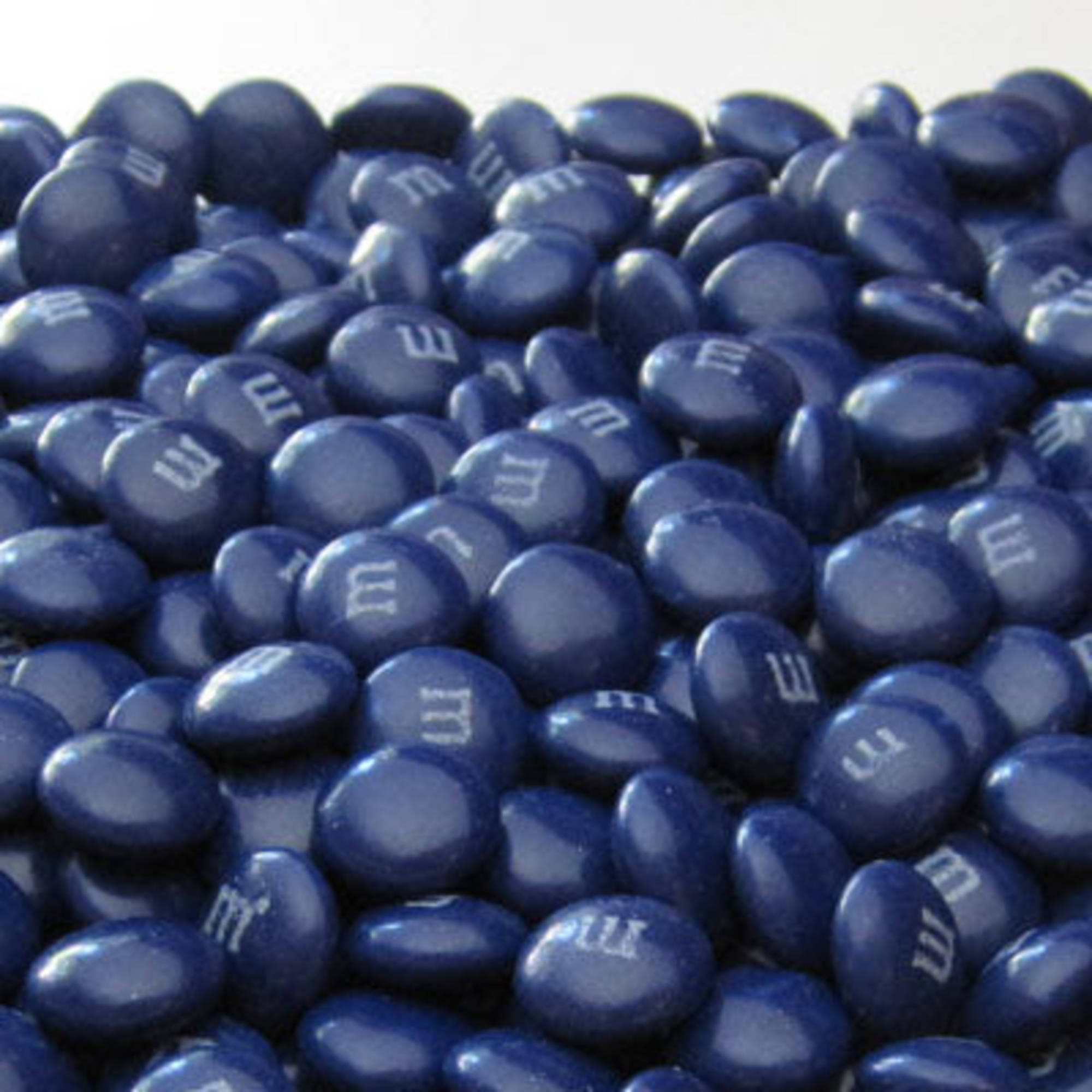 Dark Blue M&Ms Milk Chocolate Candies