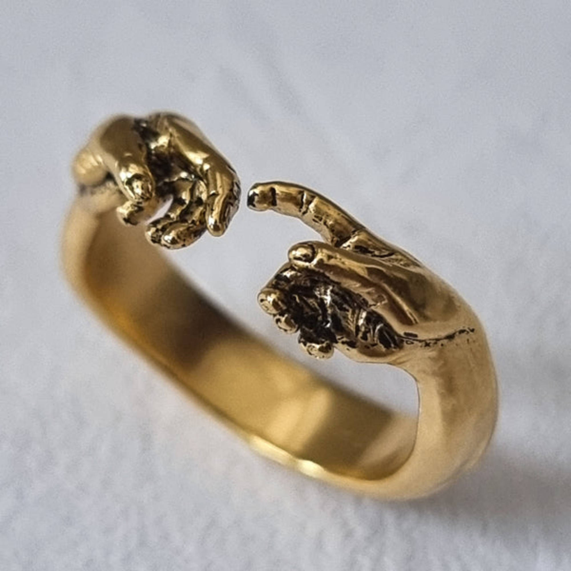 HAND OF GOD RING IN GOLD – Untold-truth-ecom