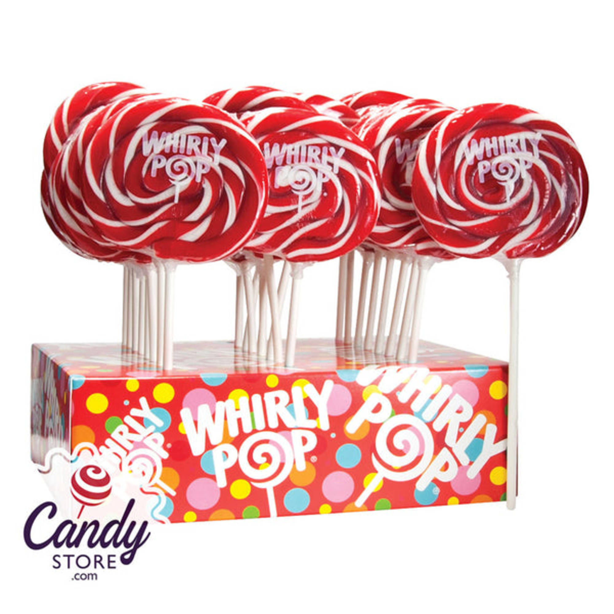 【期間限定！最安値挑戦】 Red Whirly CandyStore.com | Displays 24ct - Pops アクセサリー