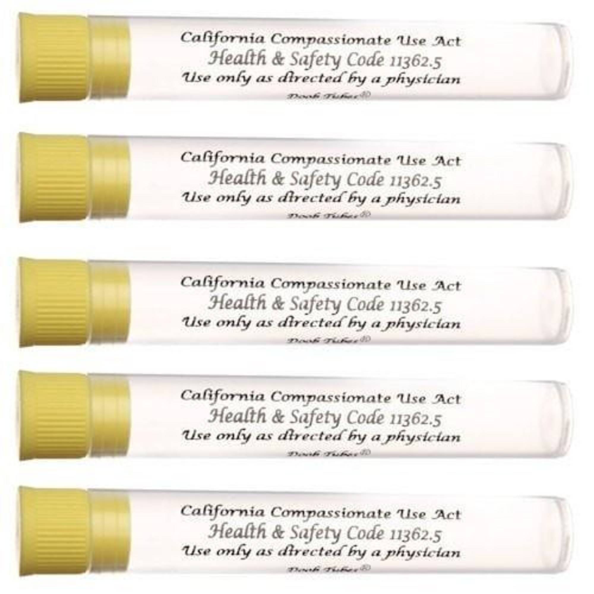 California Doob Tube  Red Top 5 Pack – Aqua Lab Technologies