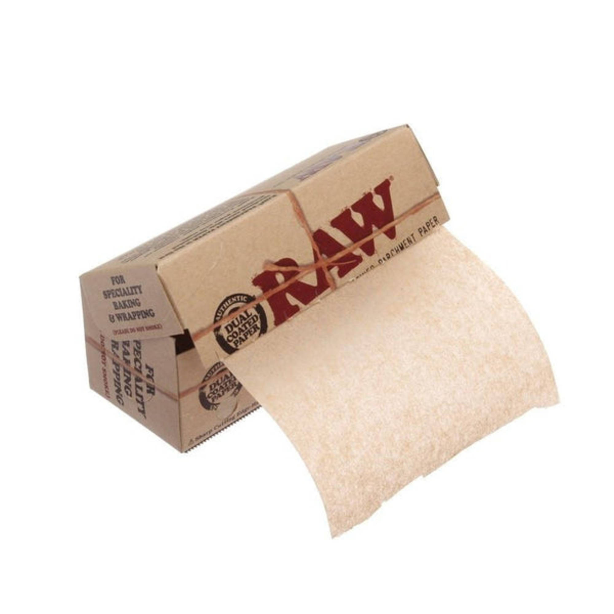 Raw Unrefined Parchment Paper Roll 4 x 13