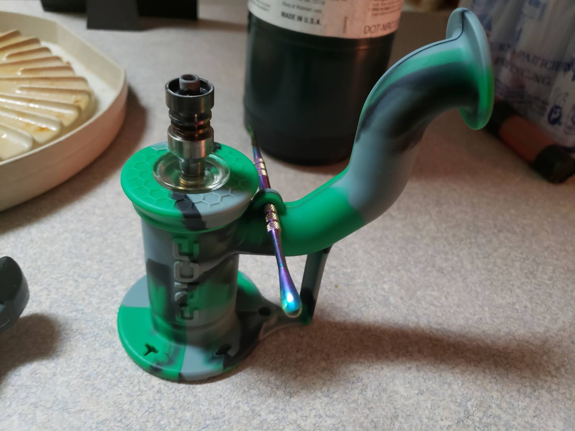 Eyce Rig II Silicone Dab Rig For Sale at Brothers With Glass