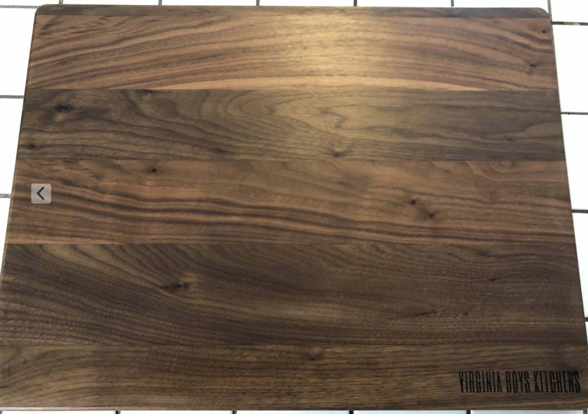 Medium Walnut Wood Cutting Board by Virginia Boys Kitchens – Cityhome