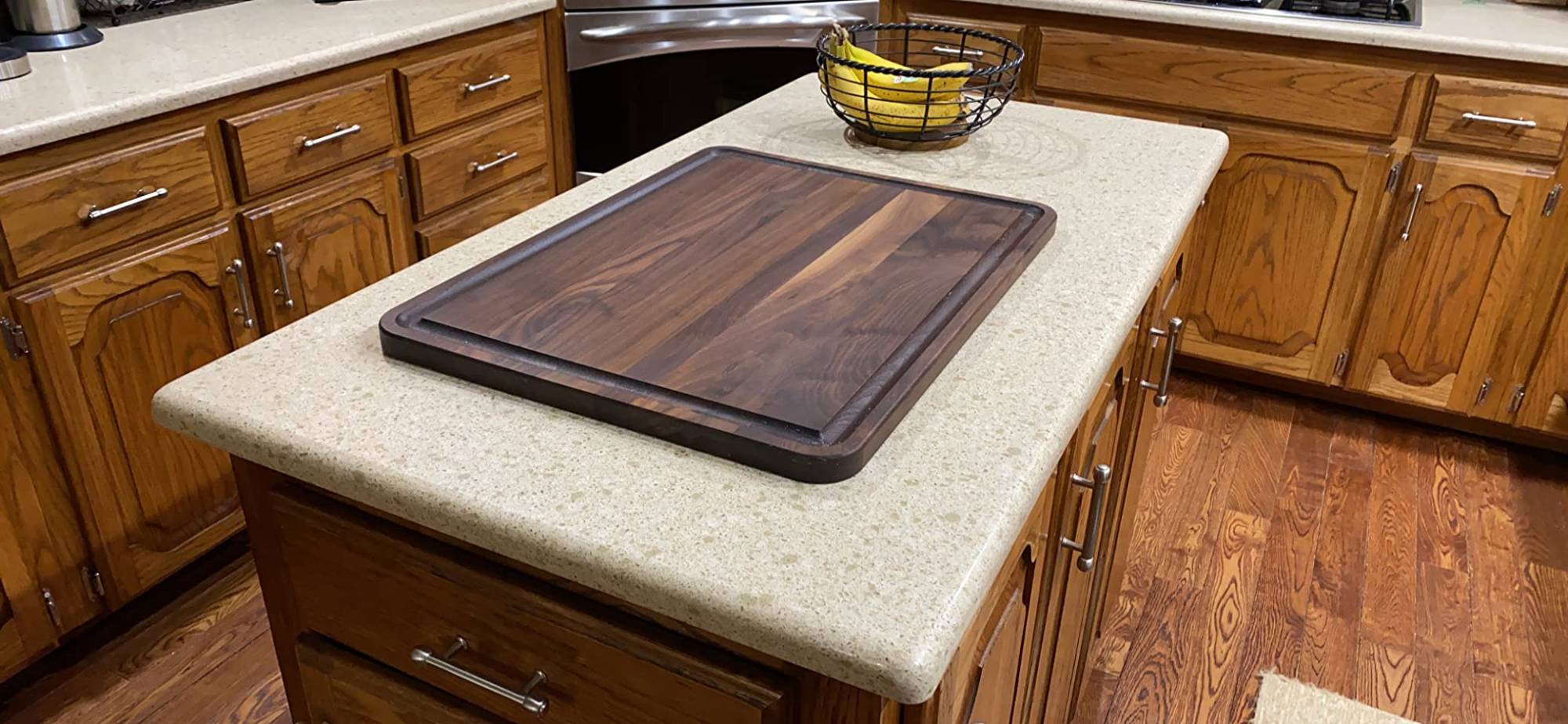 Extra Large Wood Cutting Board 18x12x1.5 Butcher Block With Juice Groo –  CASANUVA