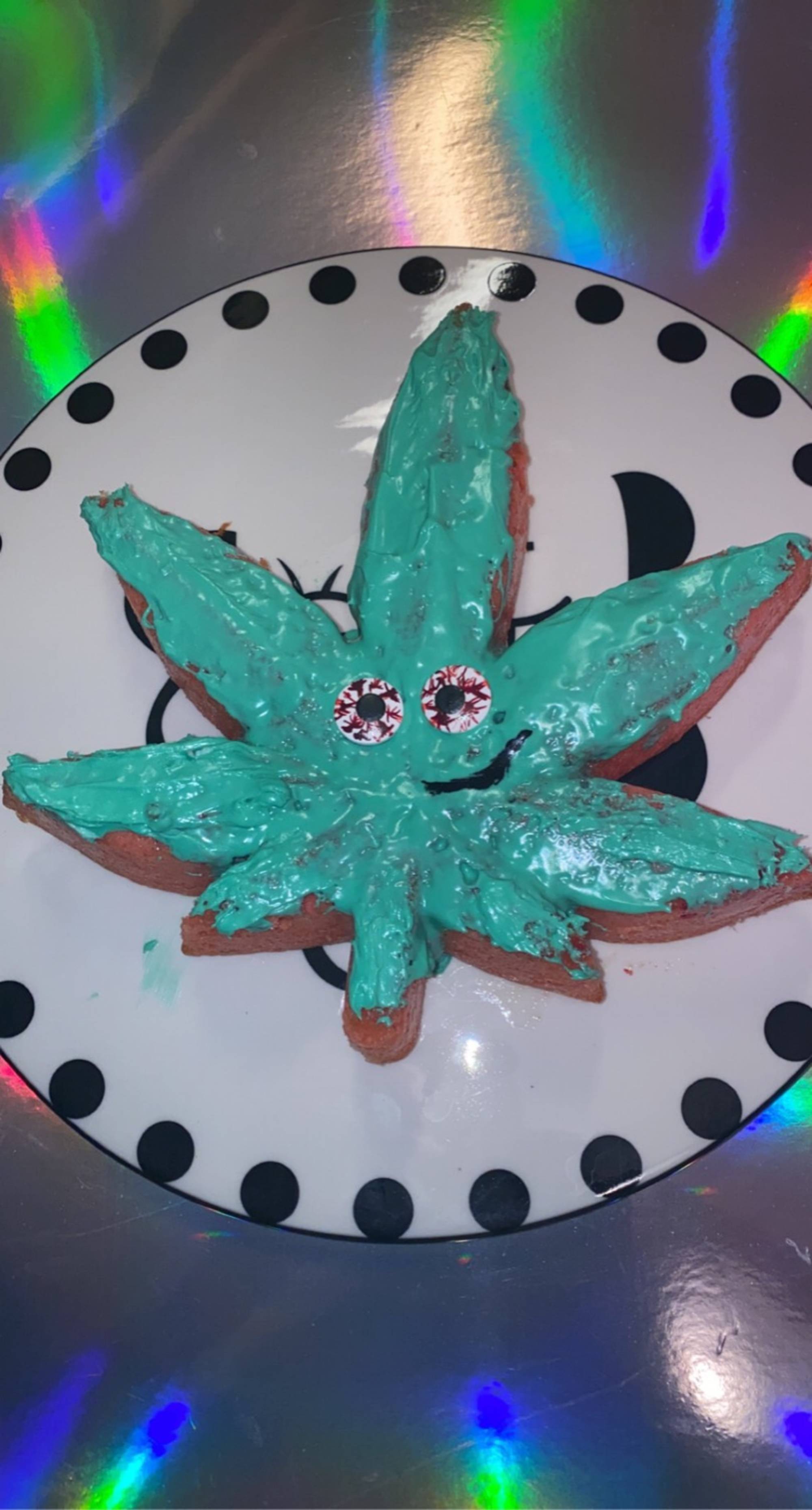 pot leaf cake pan