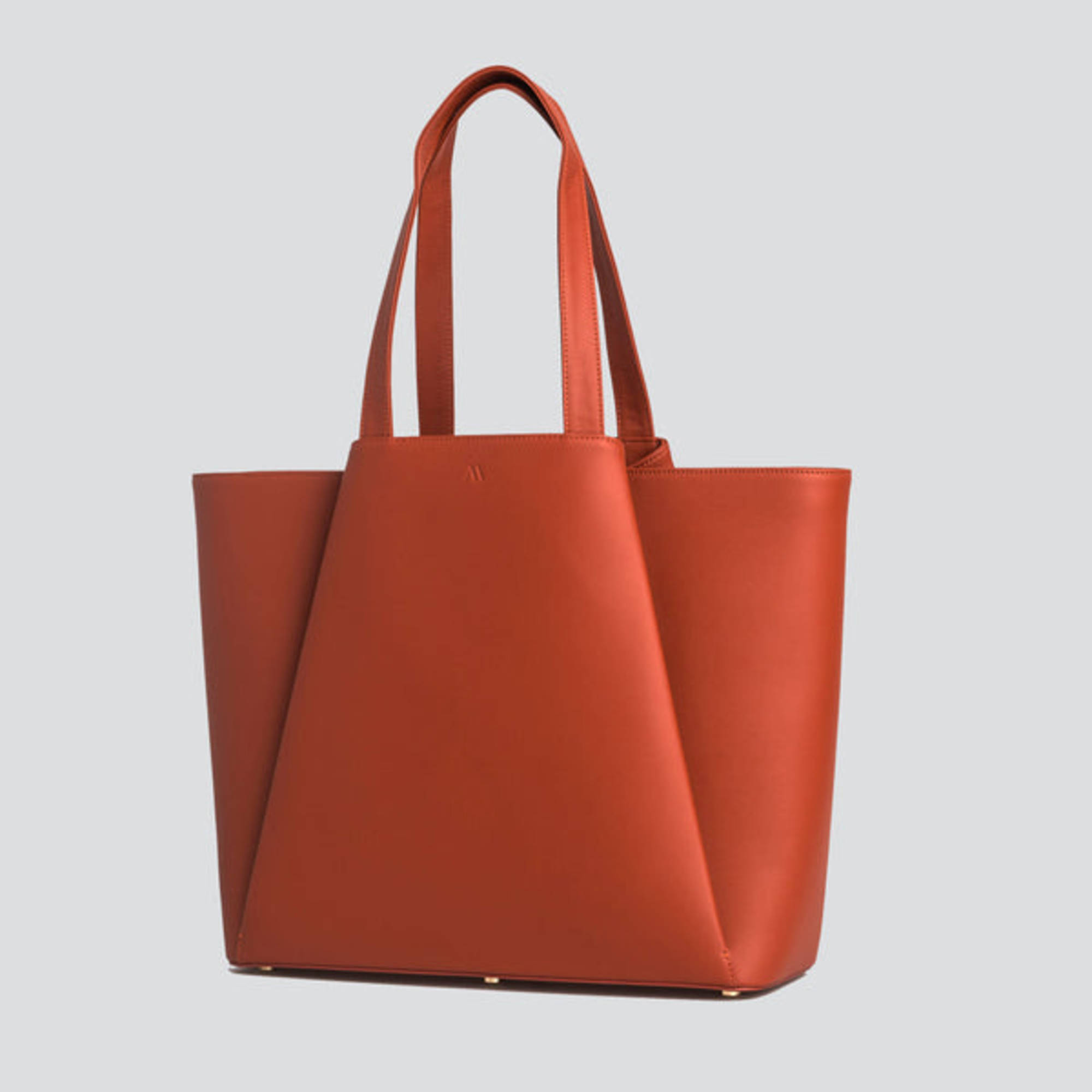 KAAI Midi Pyramid Terracotta Bag