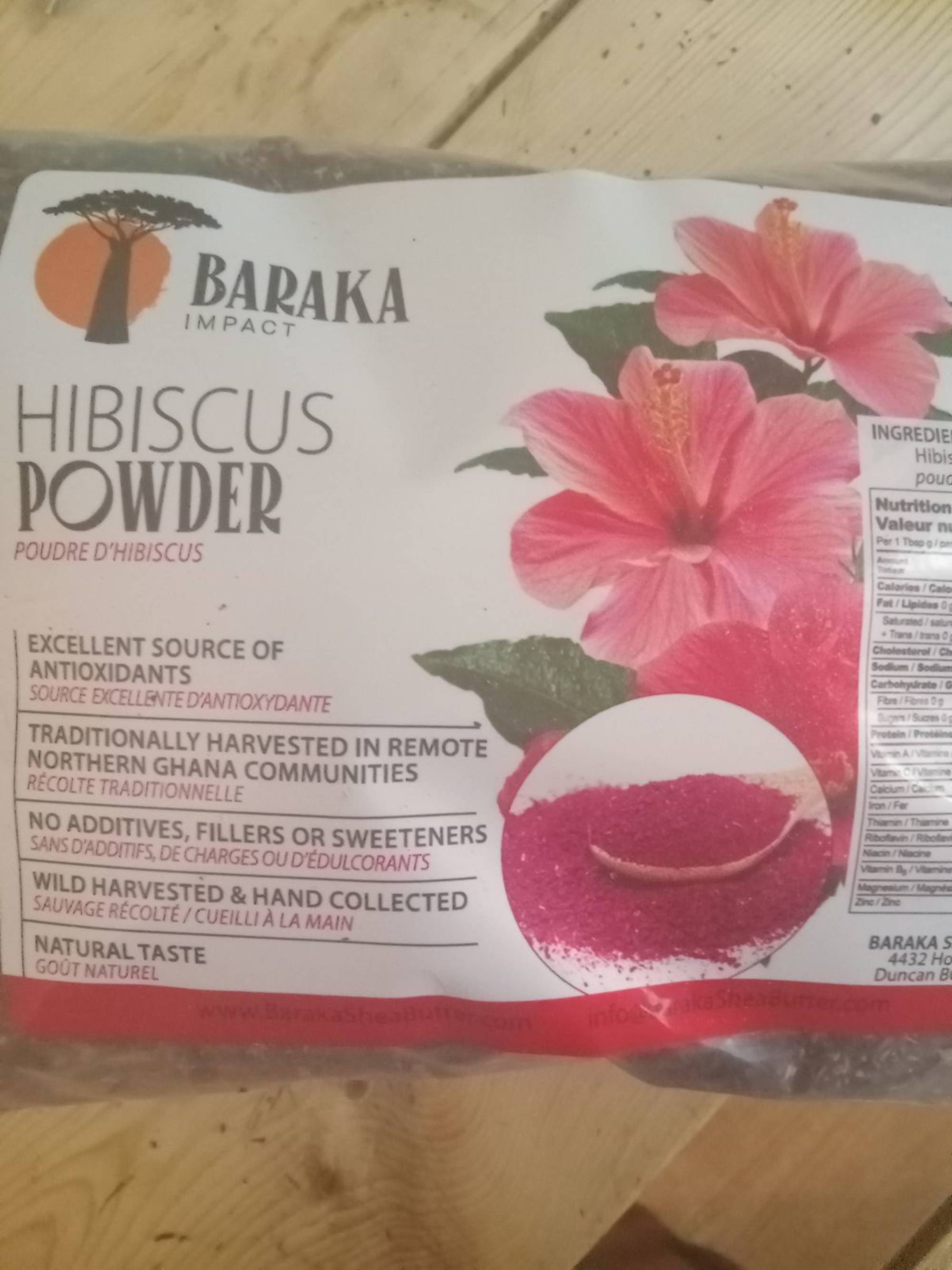 Hibiscus Flower Powder – Purna Tatva