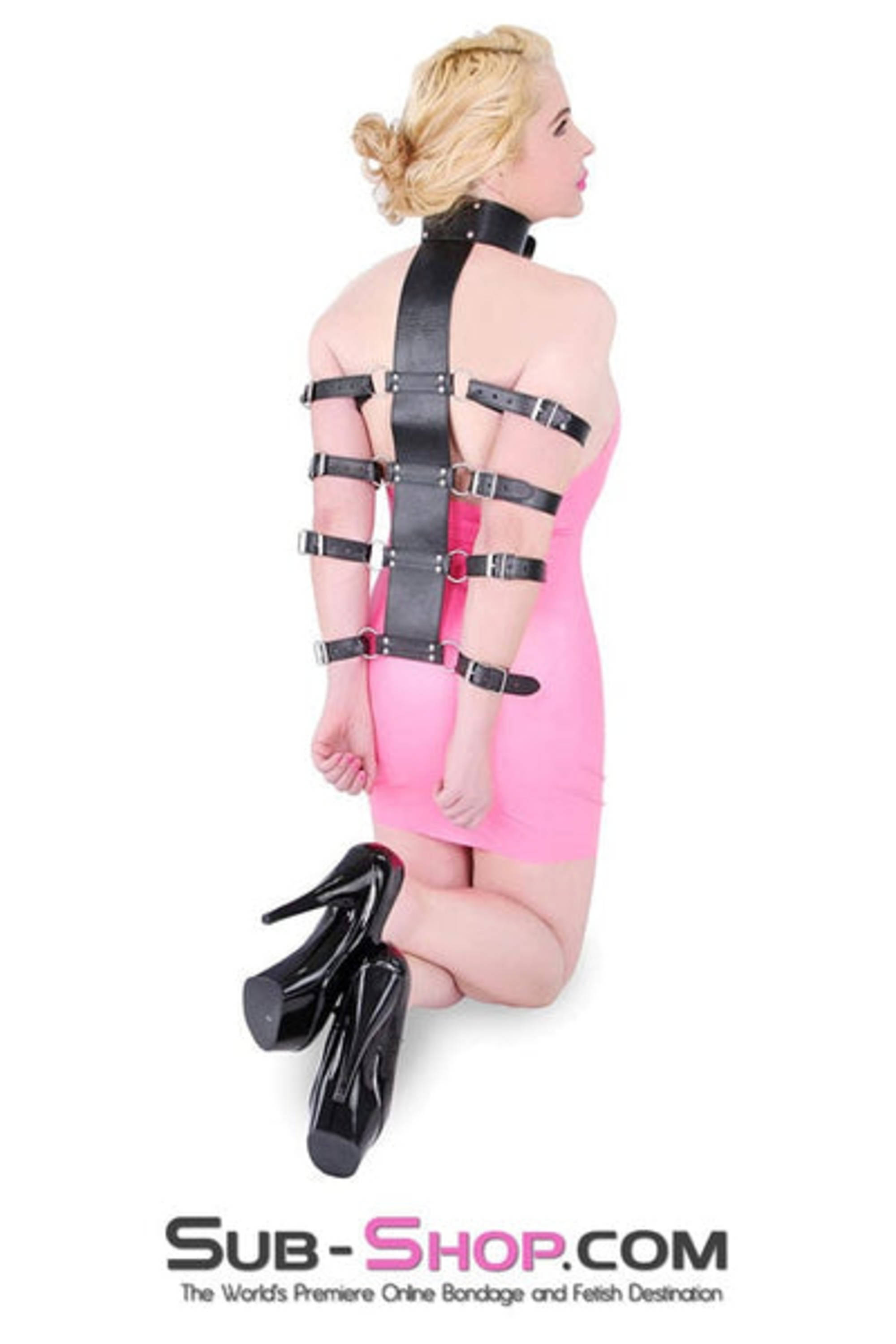 Kit BDSM Secret Bondage 8 pièces mauve Sextoy - Secret P.