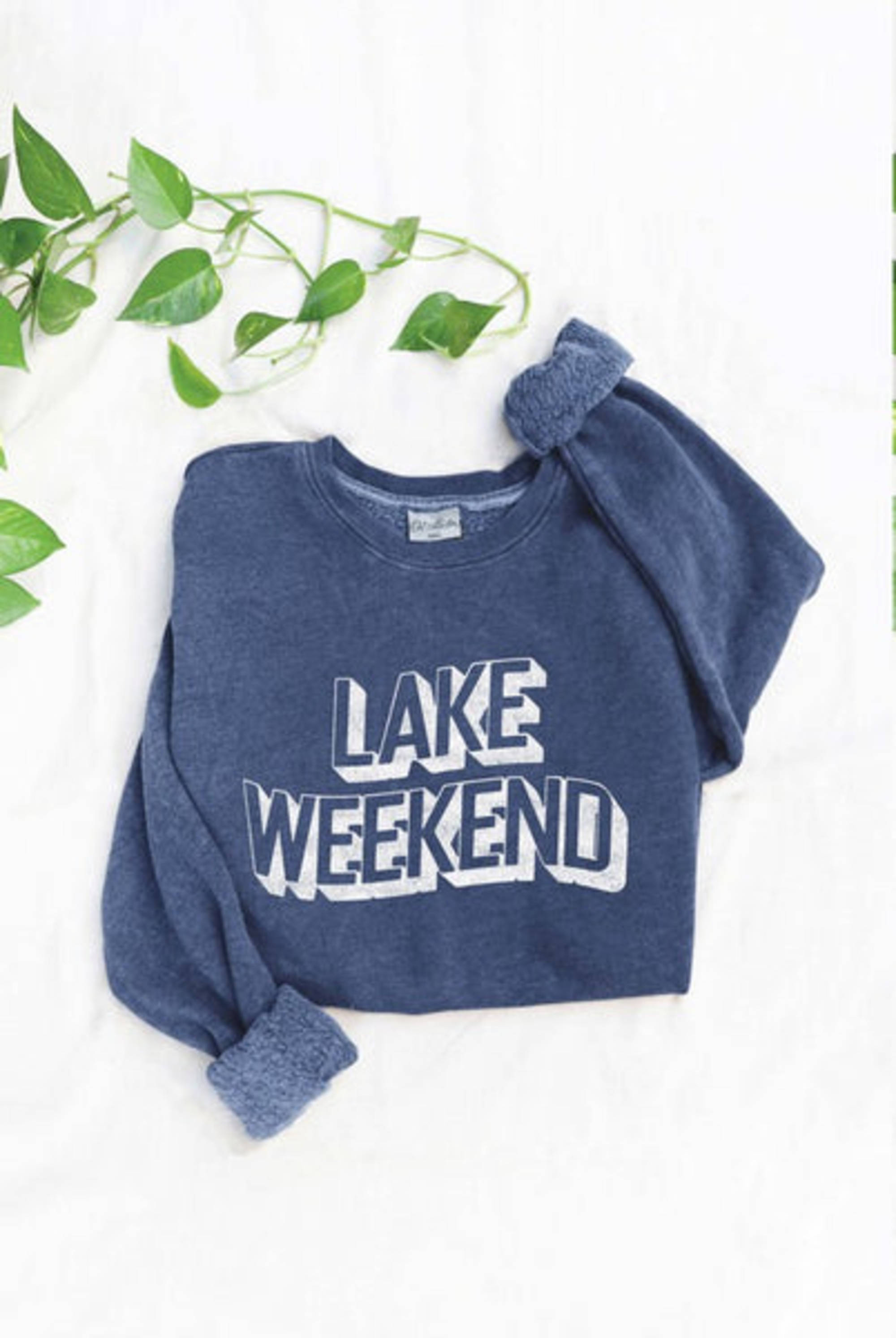 Lake weekend corded sweatshirt sale