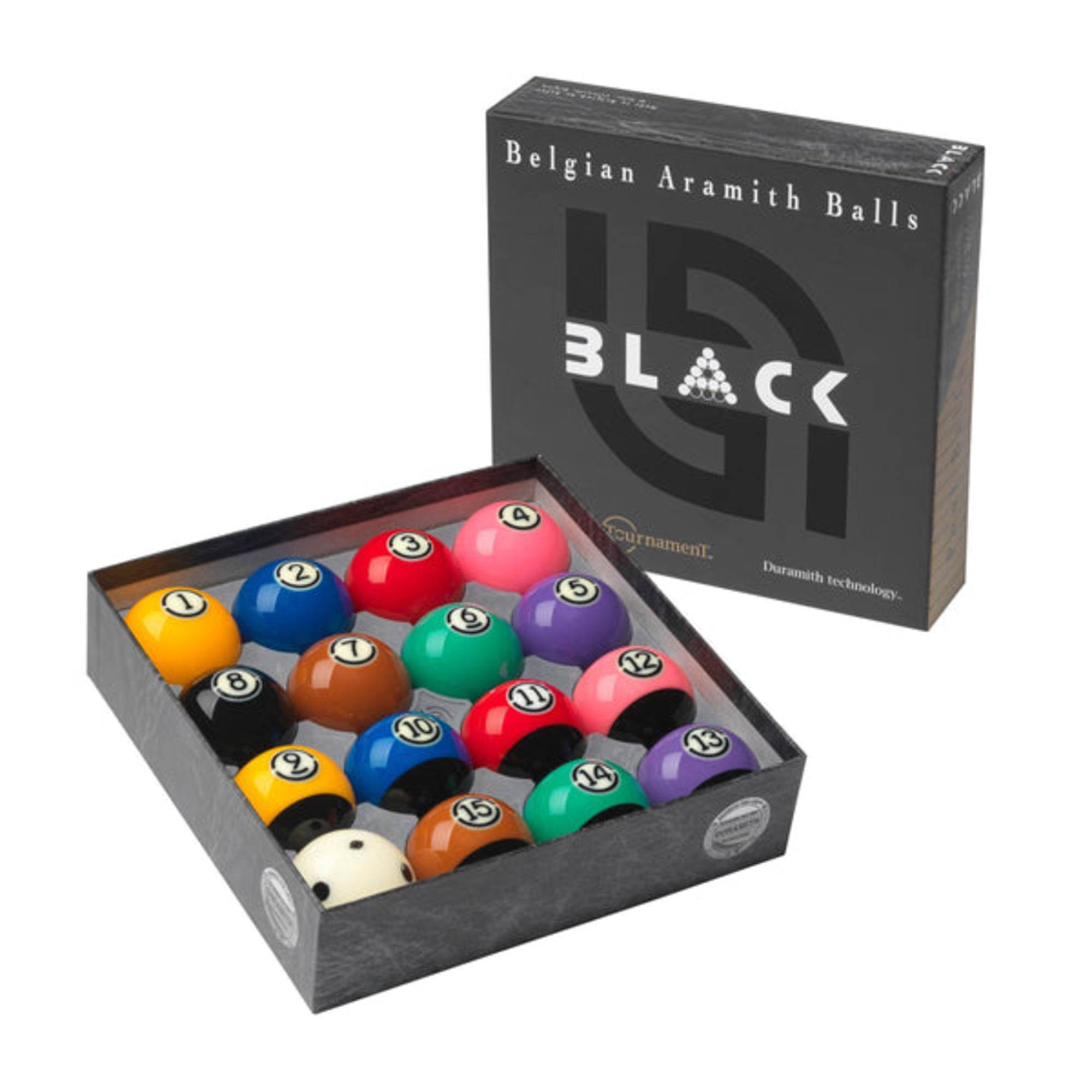 新品同様]アラミス ブラックAramith Black ボールセット 箱入り