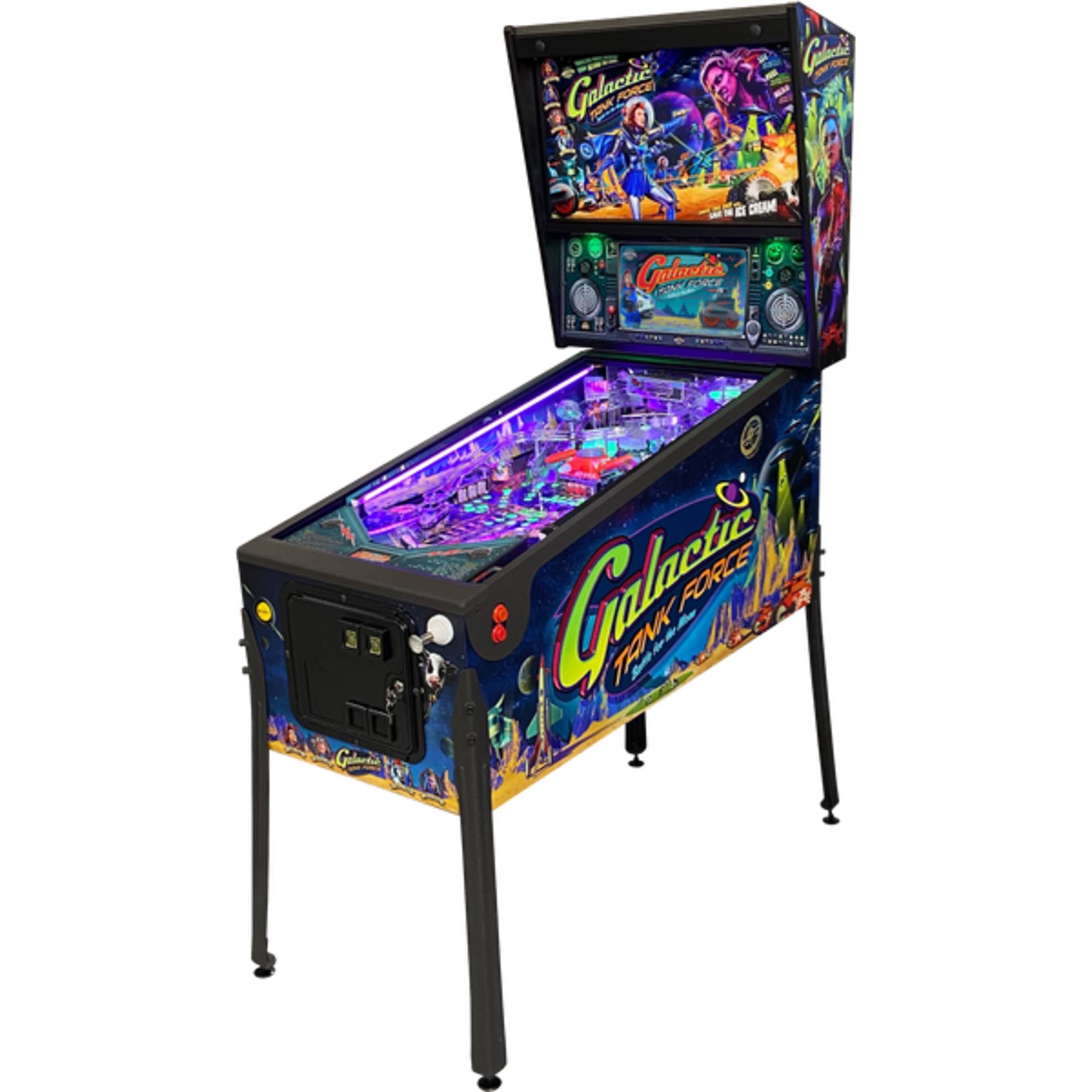 American Pinball Galactic Tank Force Pinball Machine — Game