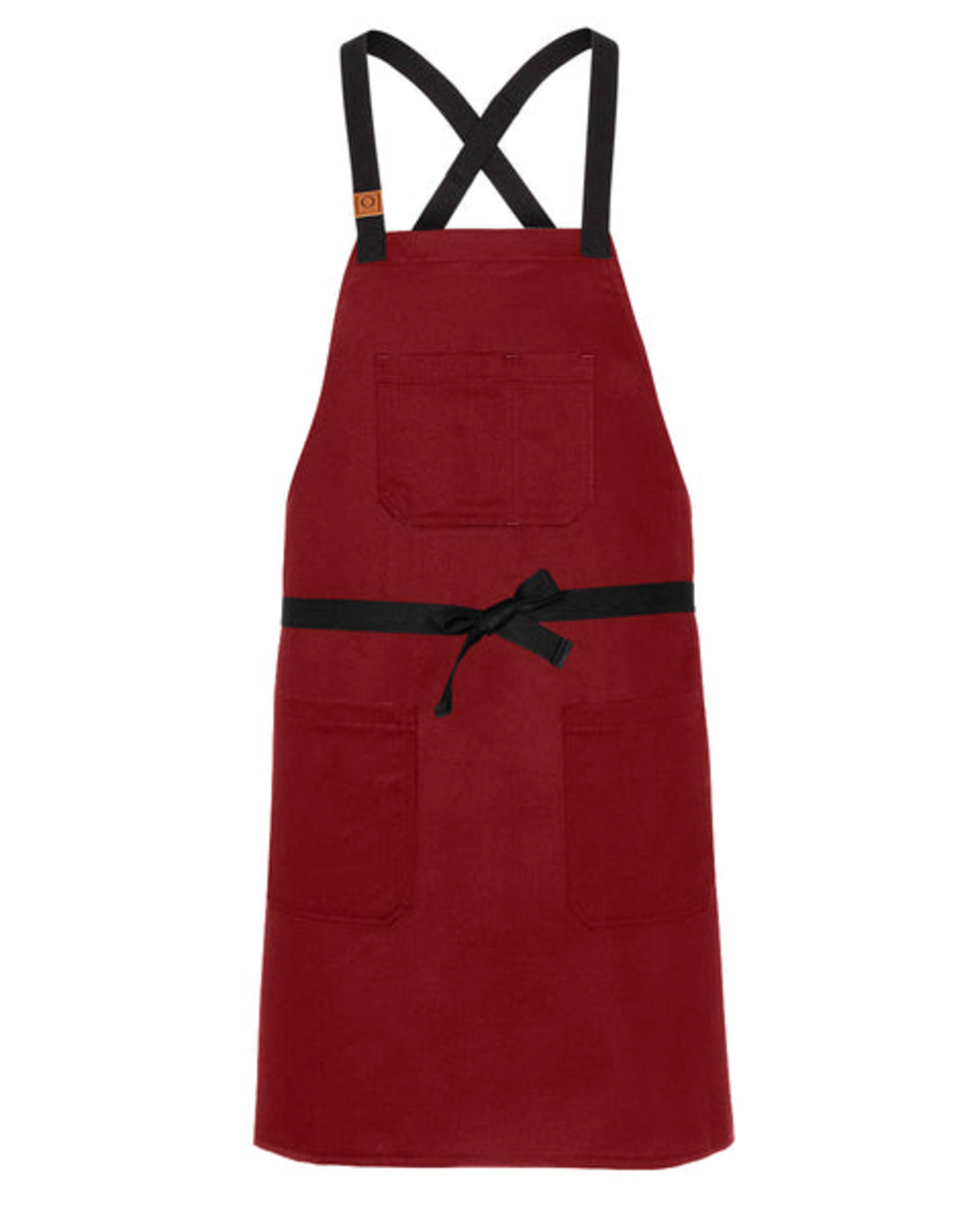 【未使用、美品】Crossback Apron 100%コットン Crossback Linen Apron in Zinc- Made in San Francisco