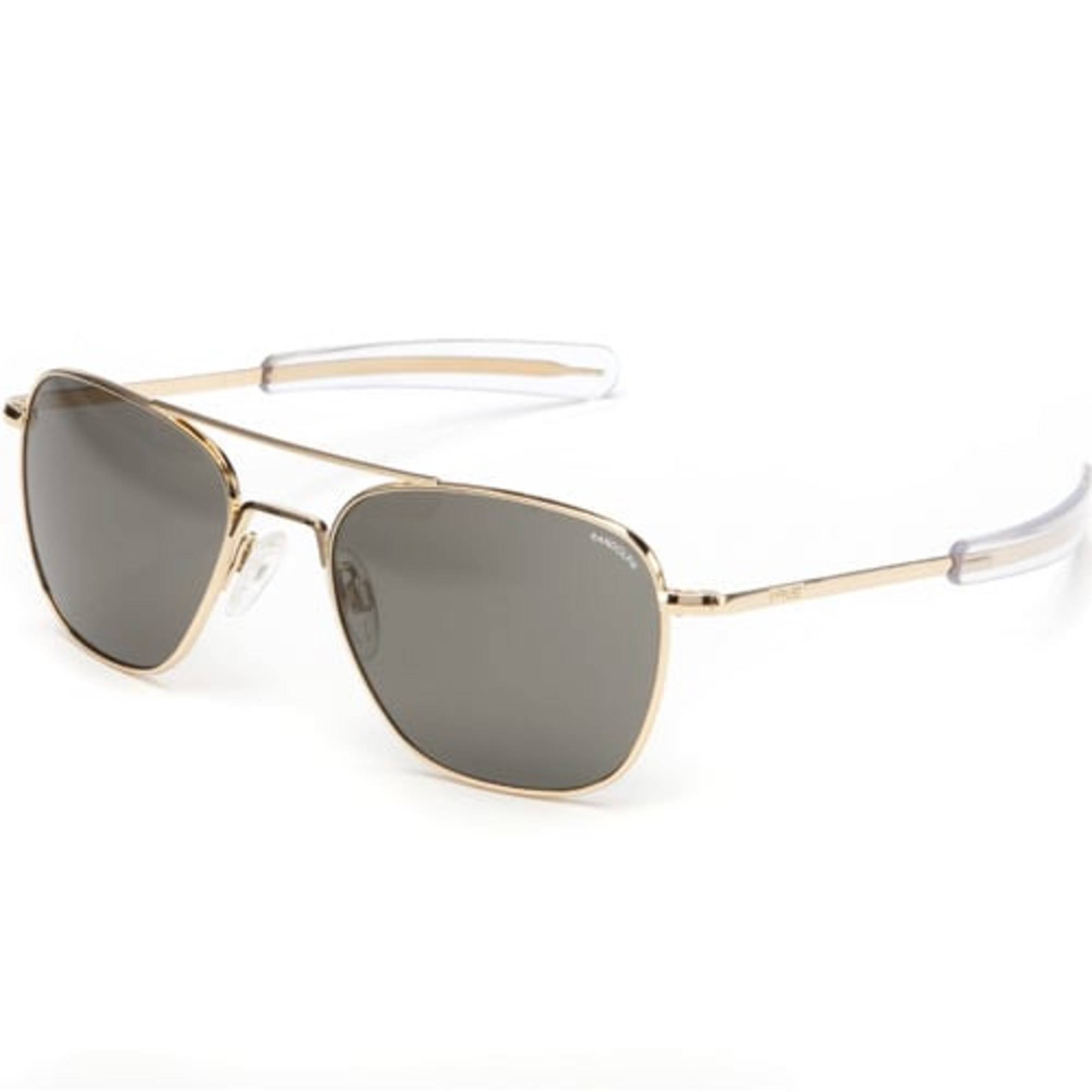Naval Randolph Engineering Aviator Sunglasses from Aviator-Sunglasses AGX (Green) Non-Polarized Glass / 52mm