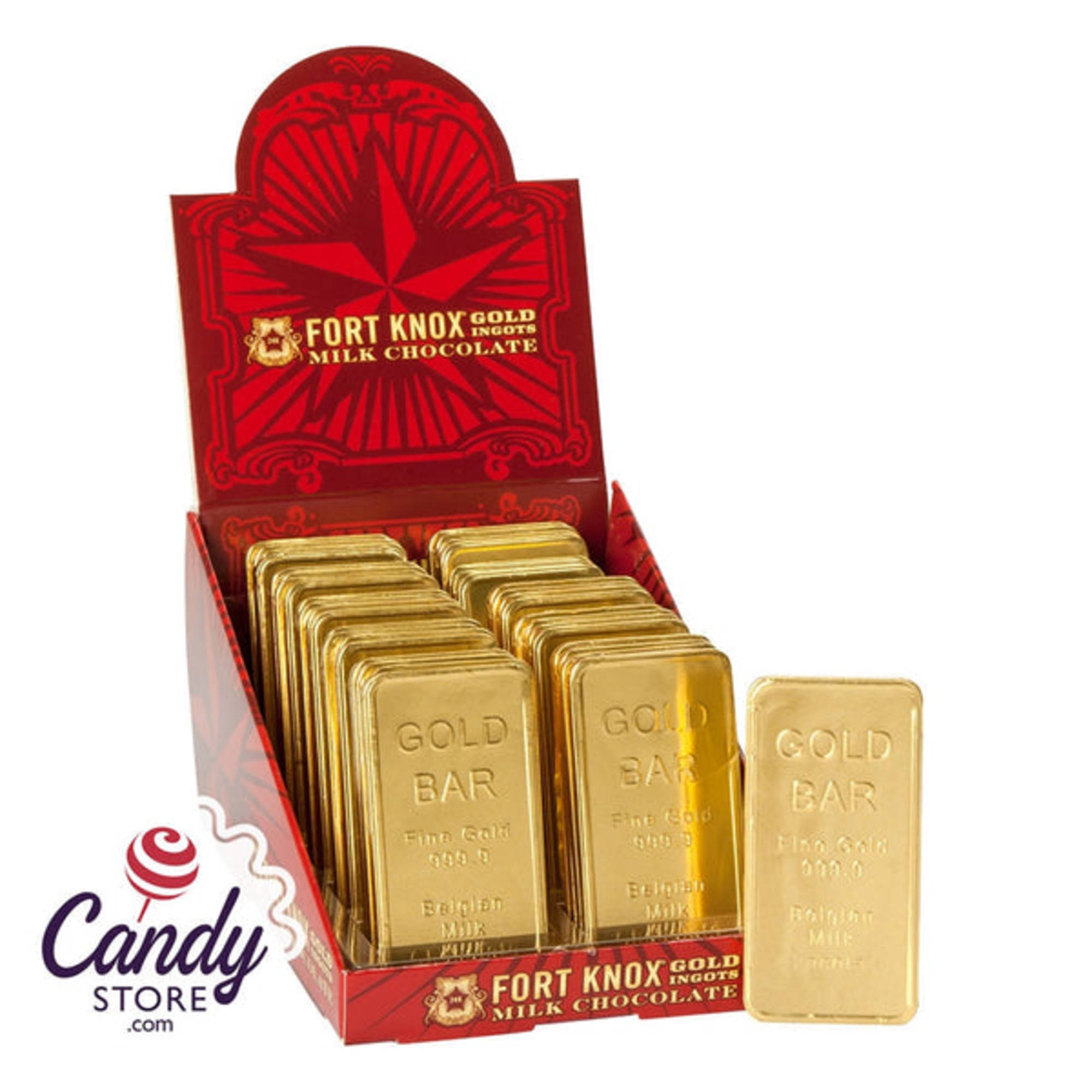 Fort Knox - Mini Gold Bars Dark Chocolate - 3/12/84g main image 0