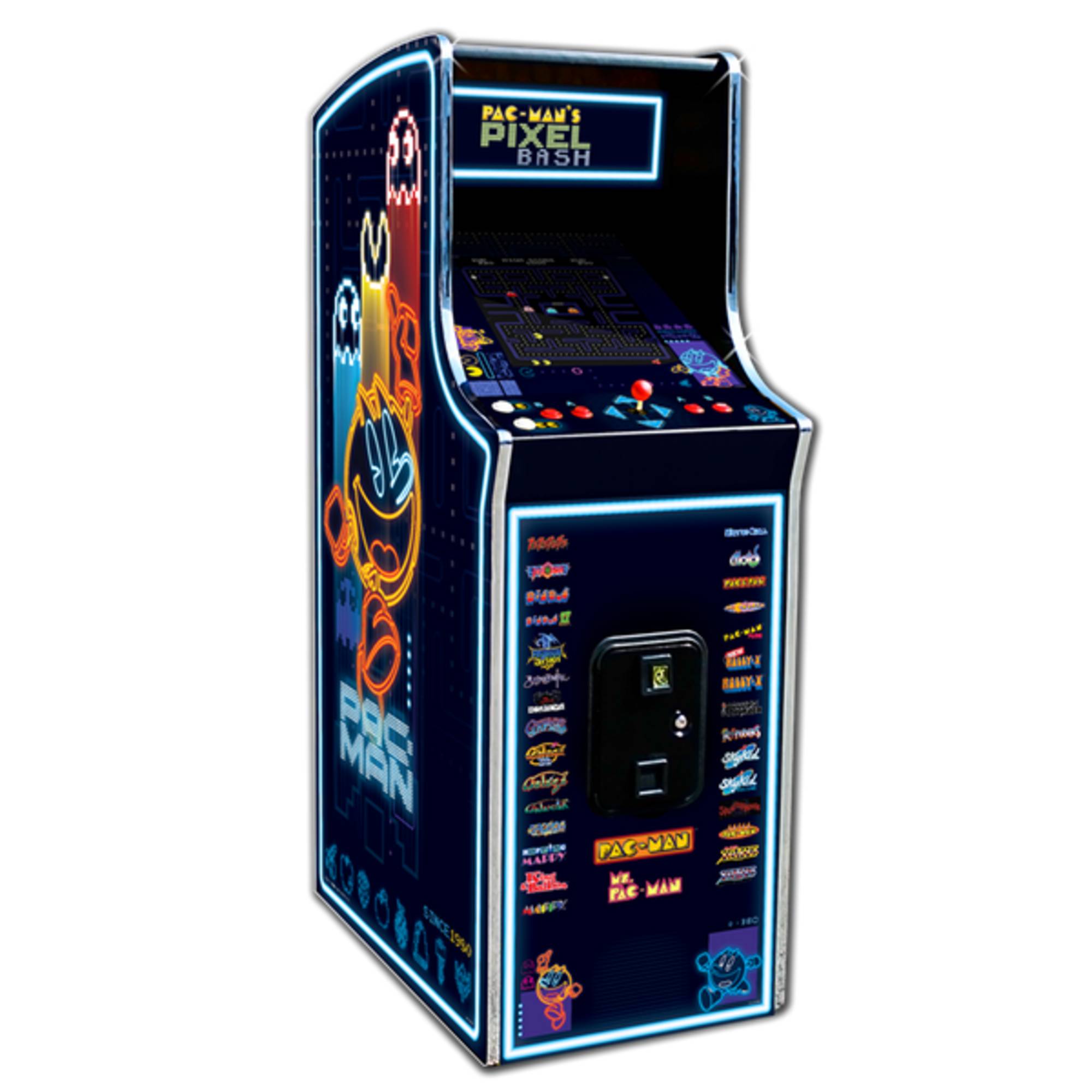 Namco Pac-Man's Pixel Bash High Top Neon Cabaret — Game Room Shop
