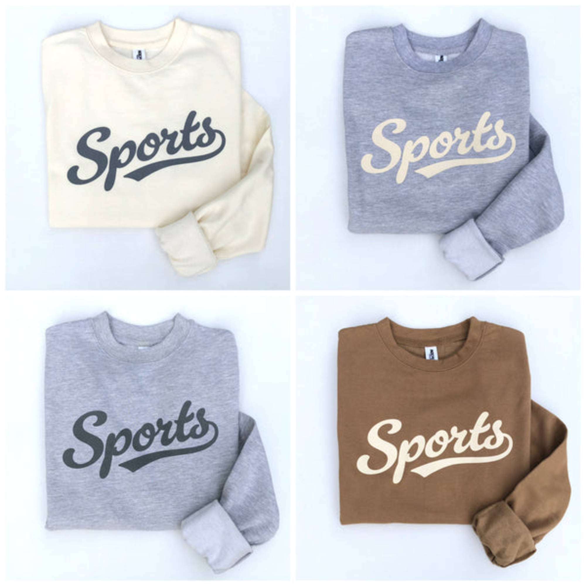 Simply The Best Crewneck + Jogger Set - Camel | Emily Roggenburk Products