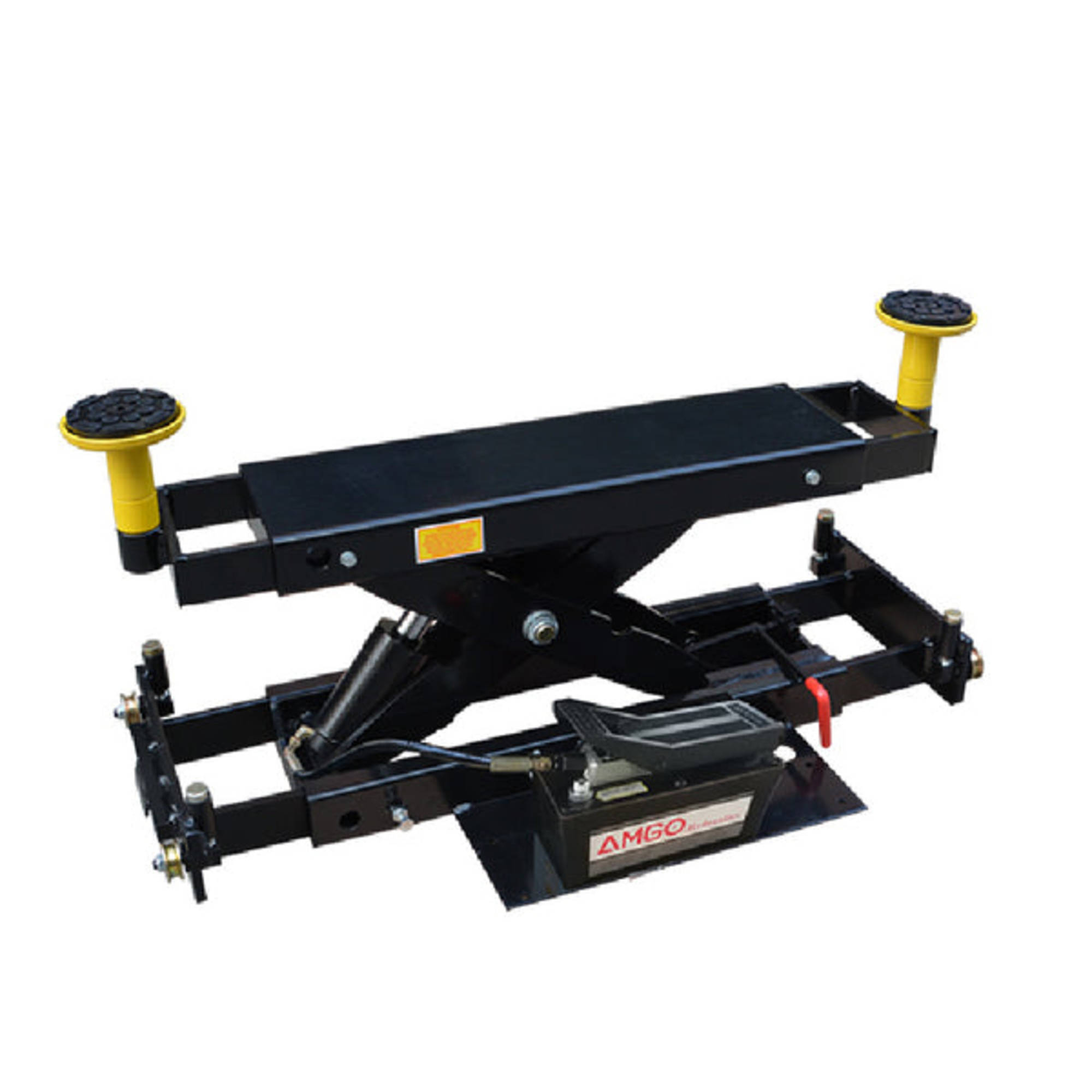 Amgo RJ-6A 6000lb Rolling Jack - Pneumatic Pump — HeavyLiftDirect