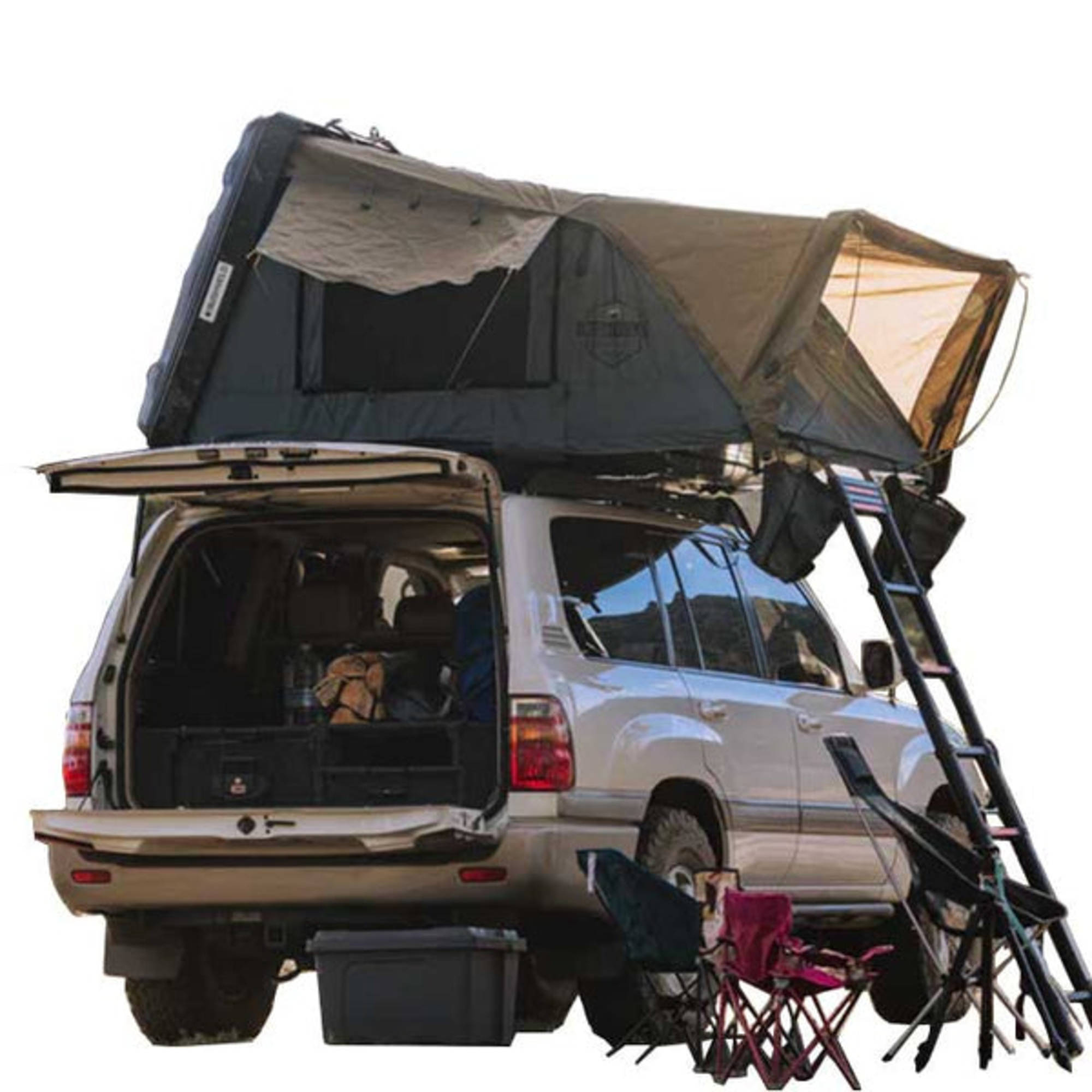 OVS Bushveld II Hard Shell Roof Top Tent – Off Road Tents OVS Bushveld II Hard Shell Roof Top Tent – Off Road Tents