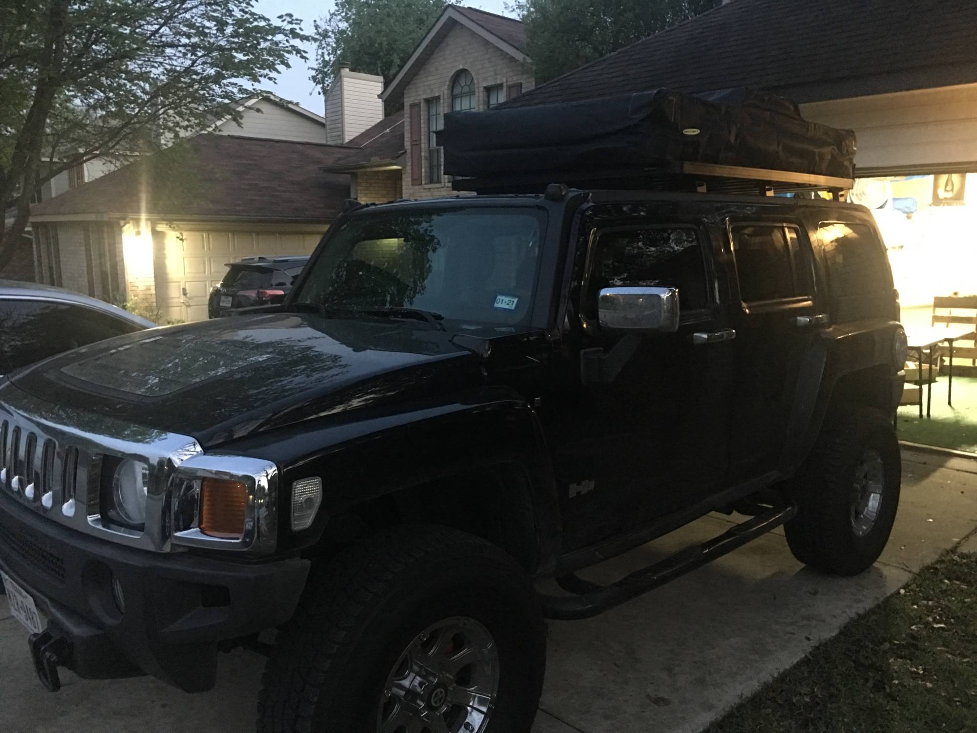Front Runner Slimline II Roof Rack Kit Tall Hummer H3 Off Road Tents