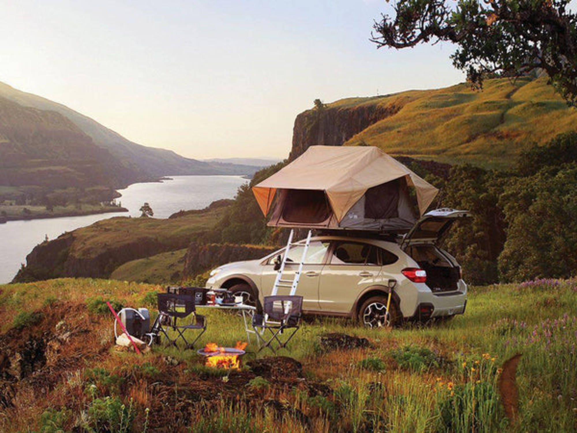 Front Runner Grab-On Slimline II Roof Rack 1165x1358 Subaru CROSSTREK – Off  Road Tents