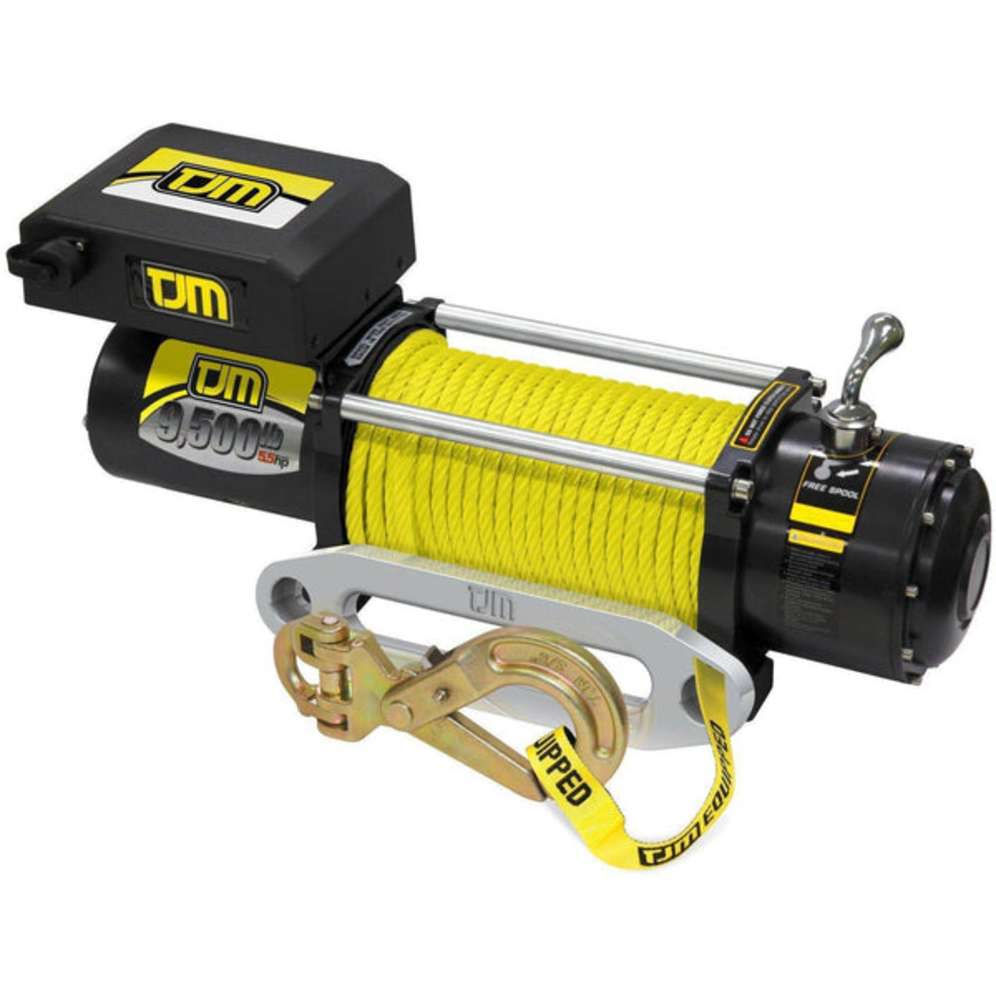 TJM Torq Winch 9500Lbs or 12000Lbs With Synthetic Rope - Free