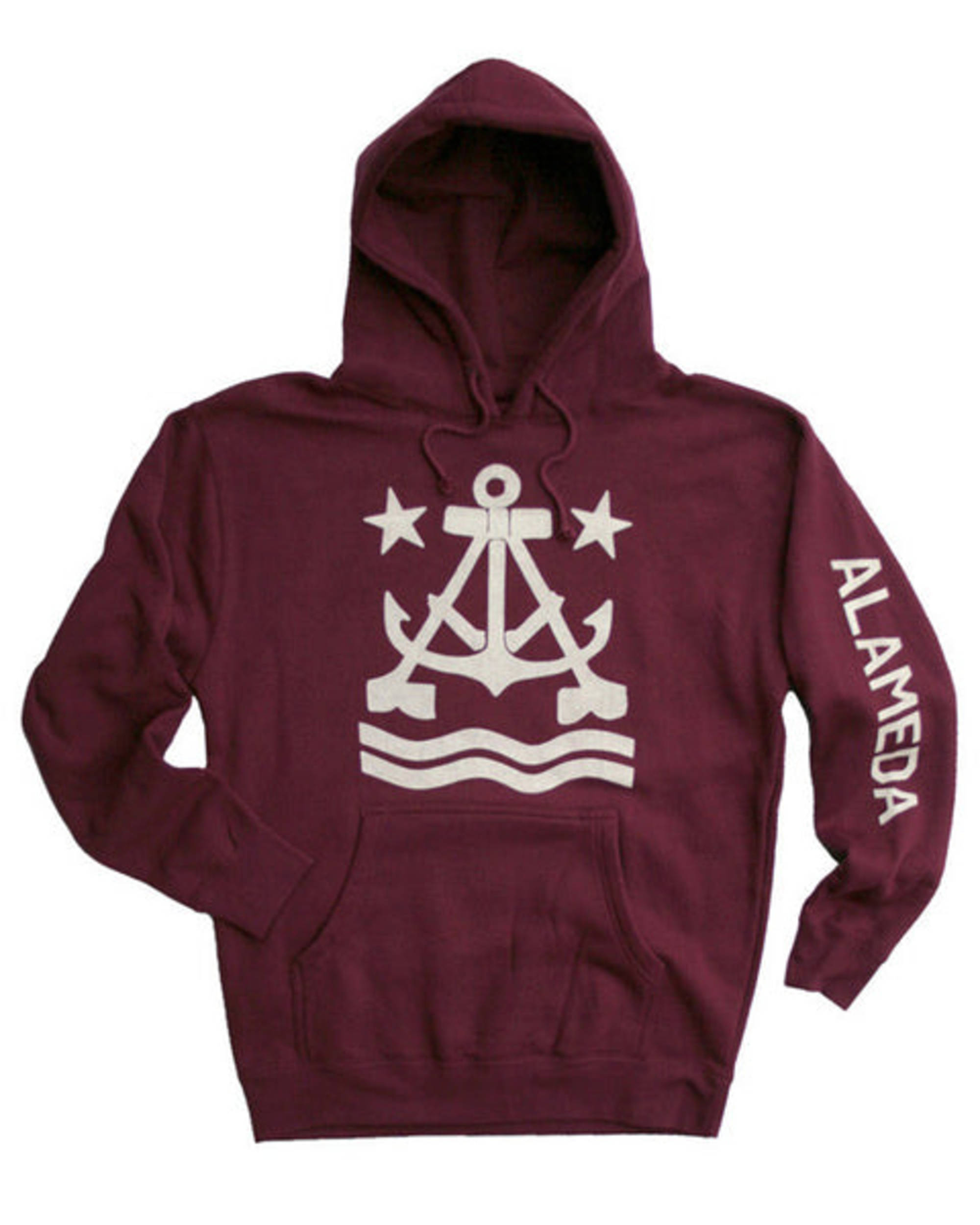 Anchor A Pullover Hoodie - Alameda Flag – Honour Brand | Vintage 
