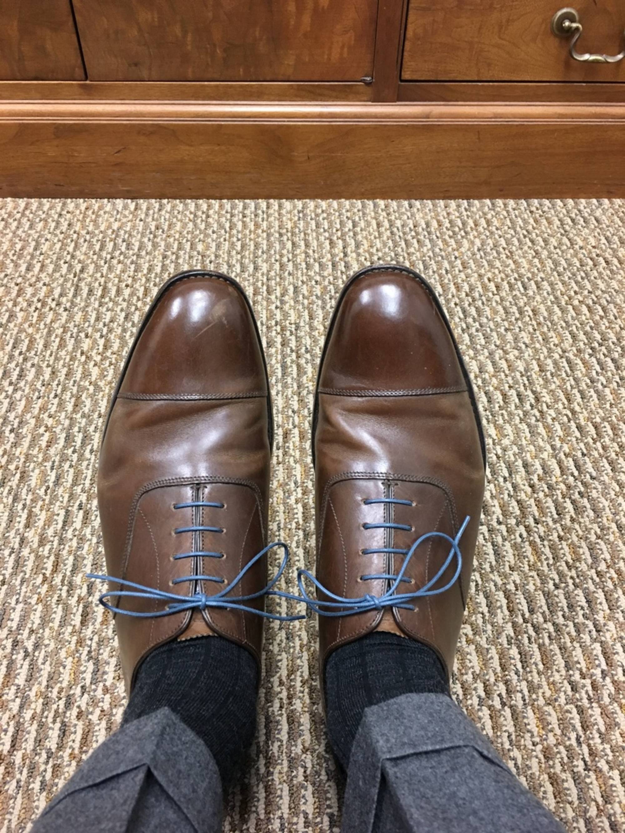 light brown dress shoe laces Orange Shoelaces Round Luxury Waxed Cotton by Fort Belvedere – Gentleman's Gazette Made with quality materials Color:Rose red Glamorous Emerald Beaded Prom autopostr_pinterest_71312