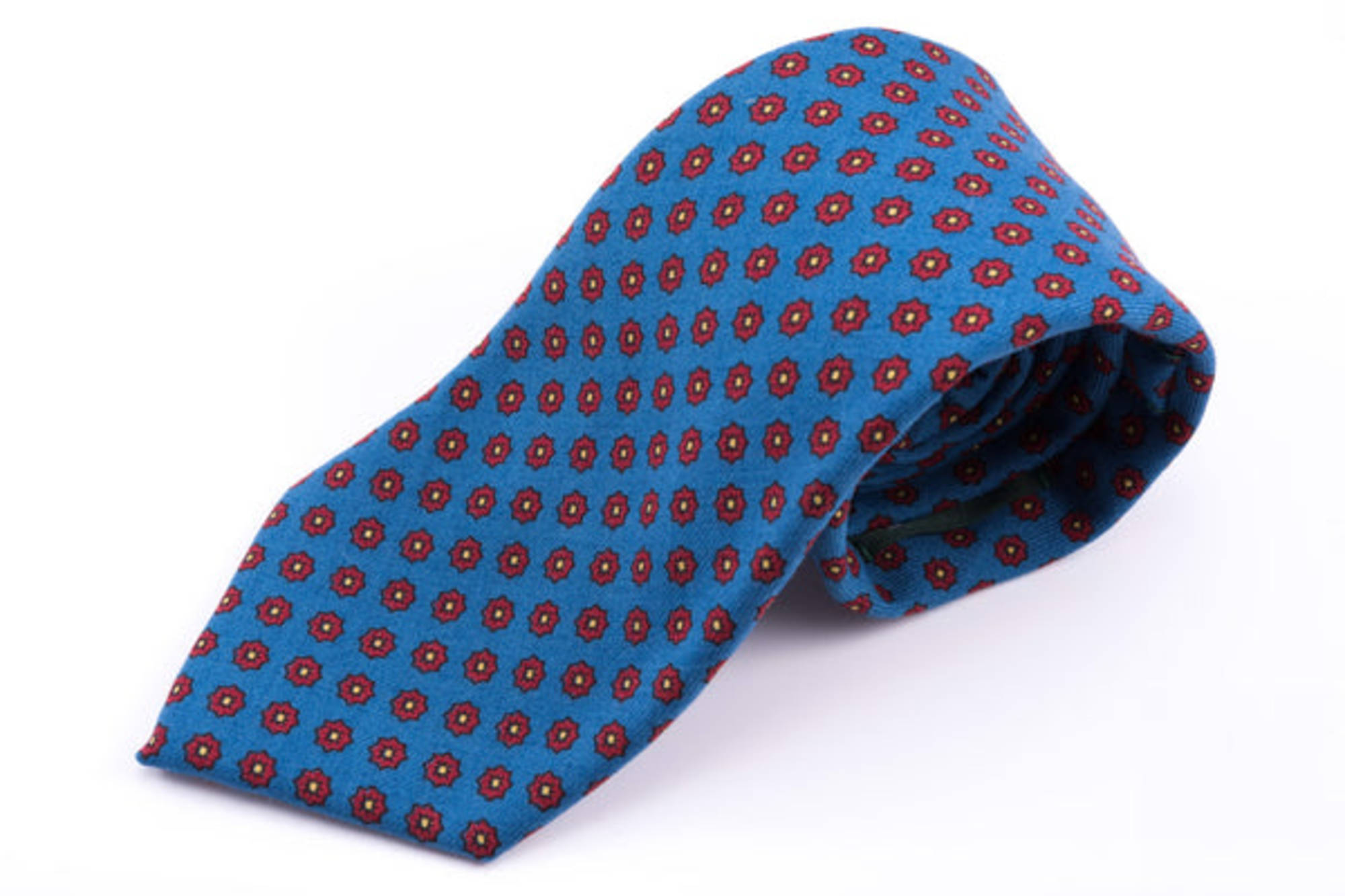 小物 Unlikely Tie Wool Serge Rare Vintage THORKILD Handwoven Pure New Wool Tie 5cm width