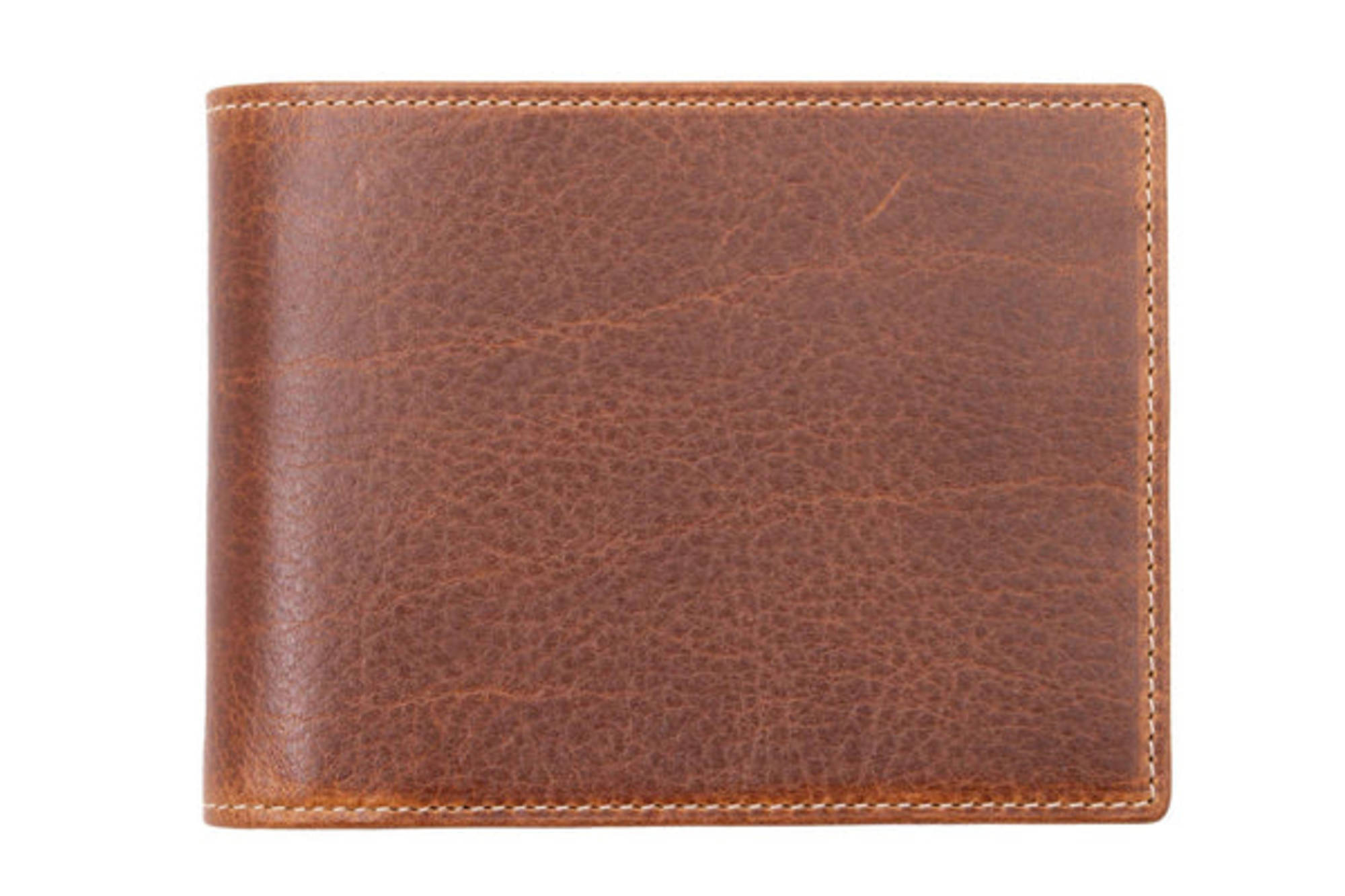 『Hollywood Wallet BROWN』 8 Card Slots Saddle Brown Bifold Wallet in Full-Grain Dumont