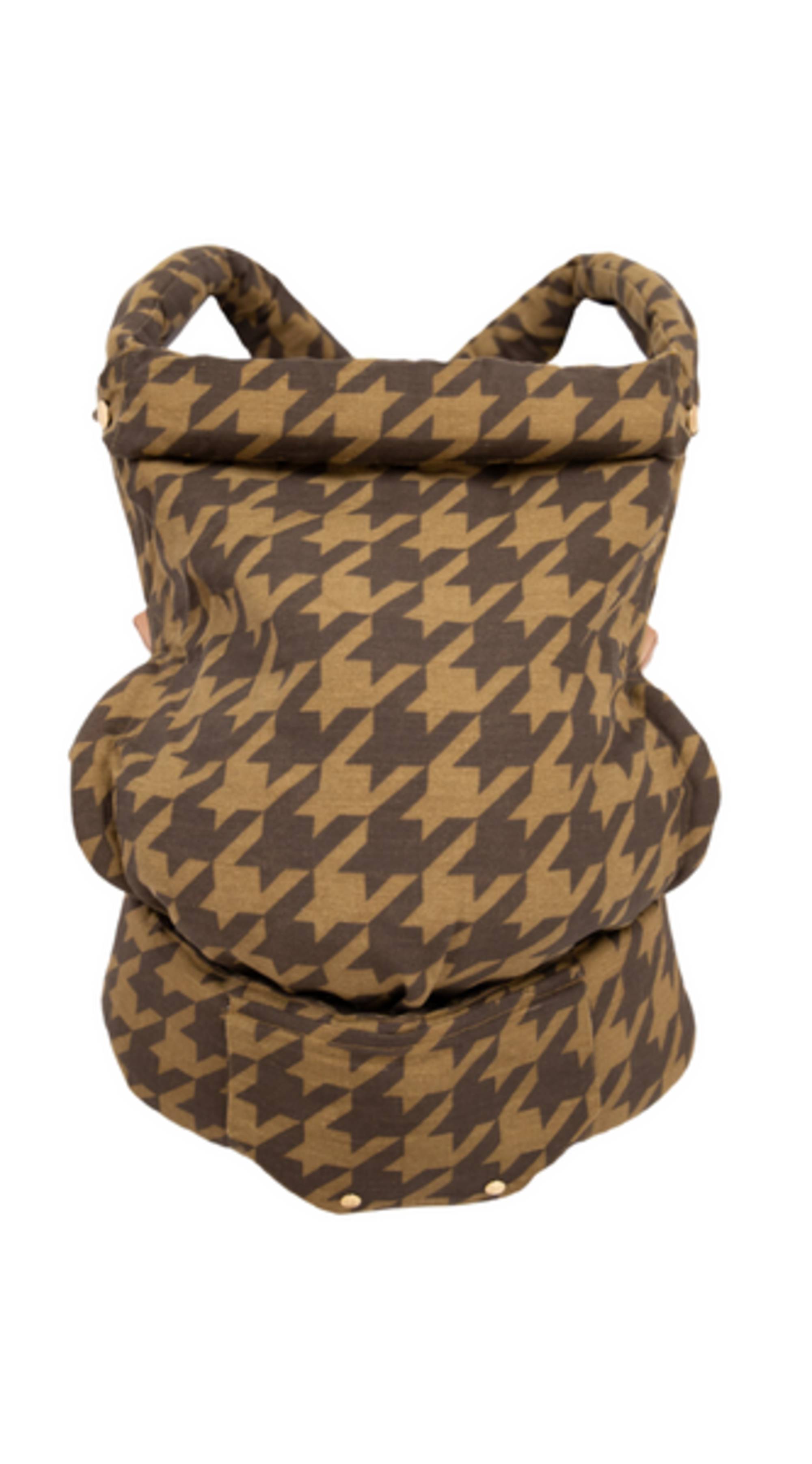 Brooklyn Houndstooth Clip Baby Carrier - Australia's best Chekoh