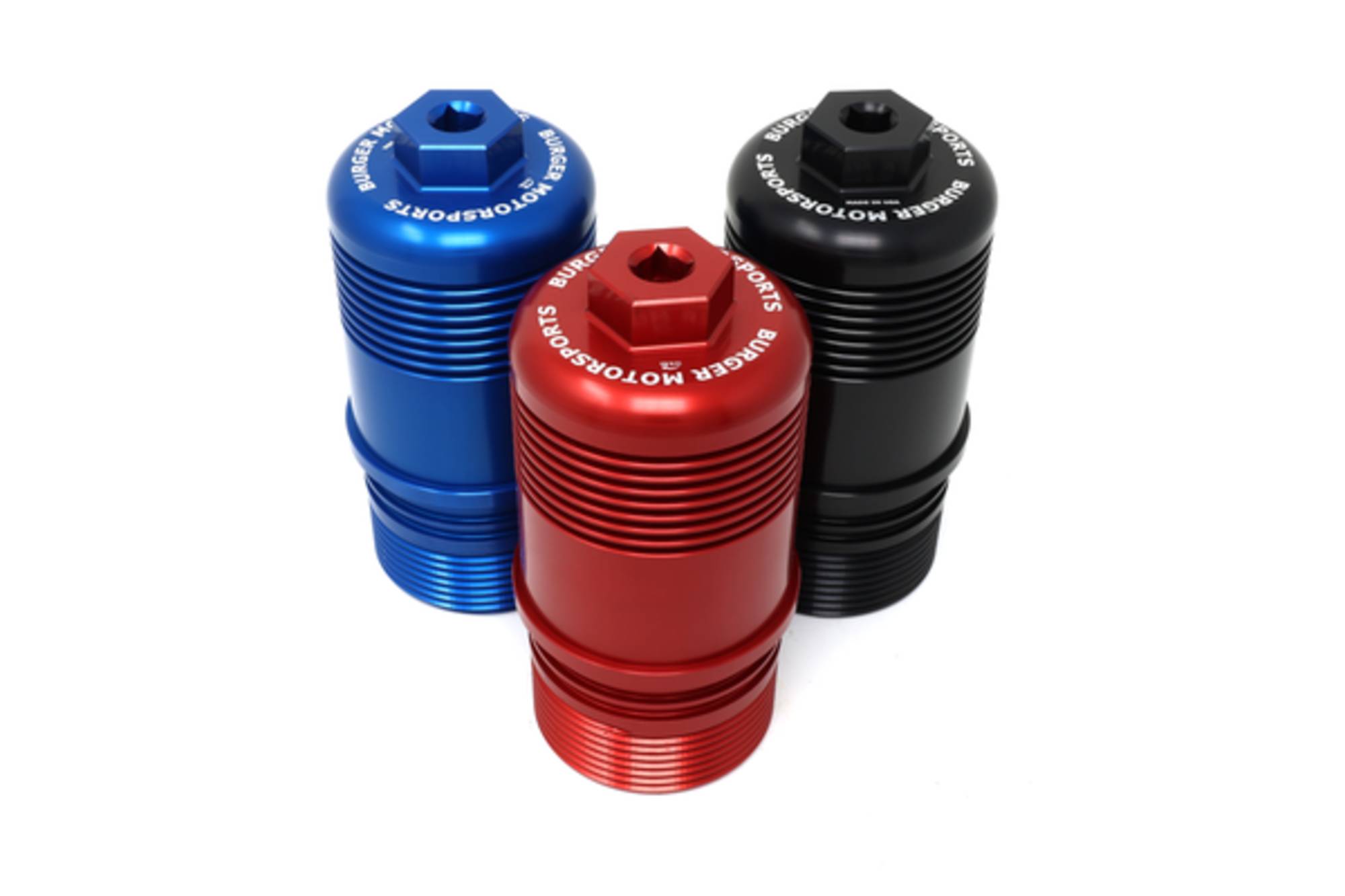 thumbnail interactive-video image 1 of VMS Billet Aluminum Red Anodized Oil Cap For BMW 1 2 3 4 5 6 7 Series – Power BBRT Style 1 of 2