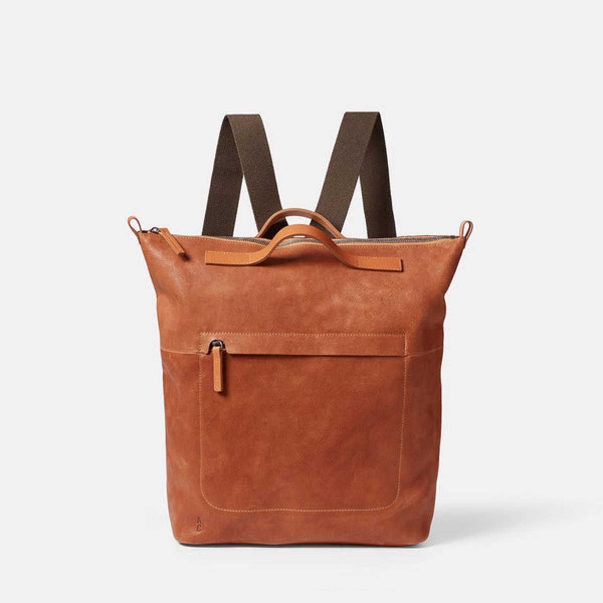 Hoy Mini Calvert Leather Backpack in Black – Ally Capellino