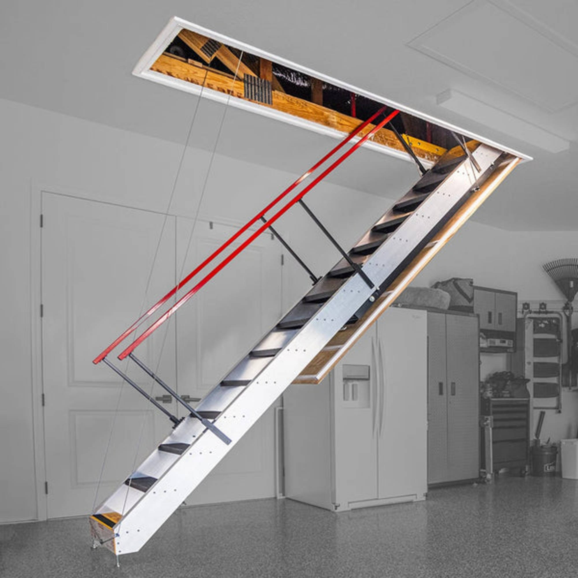 Majic Attic Stairs - Safe and Space-Saving Attic Access