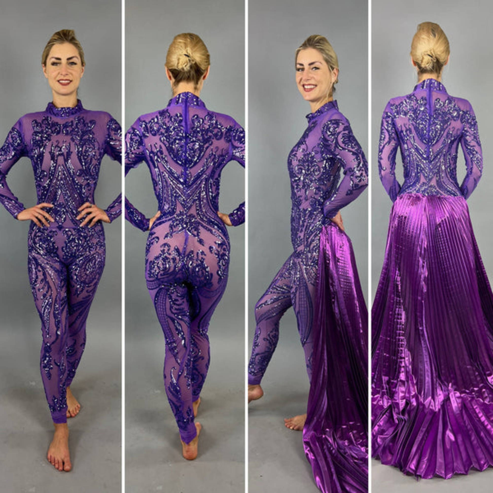 CXPMY Kunstschaatsen jurk dames balletjurk chiffon gymnastiek turnpakje volwassen hedendaagse danskleding vrouw kunstschaatsen jurk ballerina kostuums (donkerpaars, M CXPMY Kunstschaatsen jurk dames balletjurk chiffon gymnastiek turnpakje volwassen hedendaagse danskleding vrouw kunstschaatsen jurk ballerina kostuums (donkerpaars, M