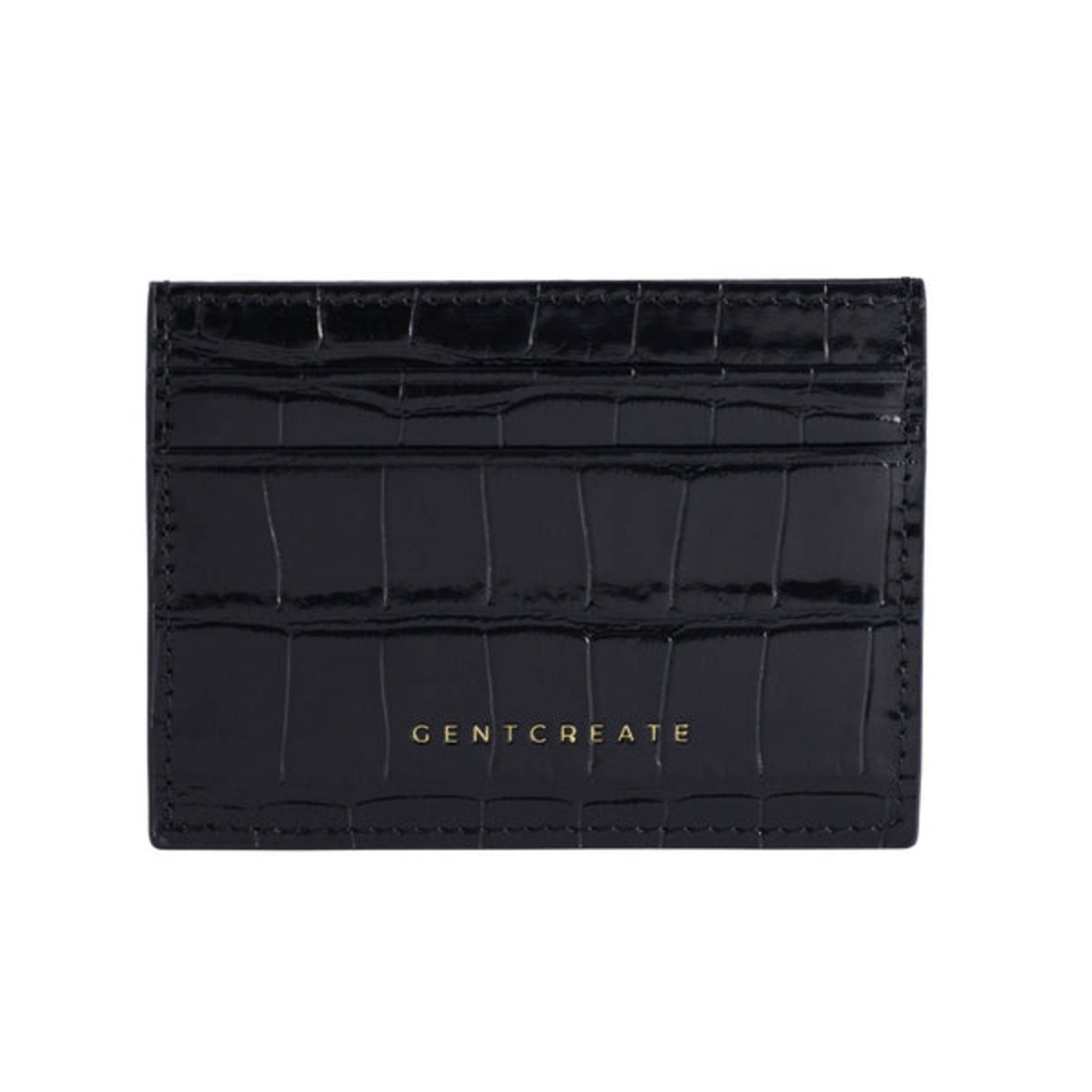 レザー MagSafe ウォレット クロコ グロッシー | GENTCREATE