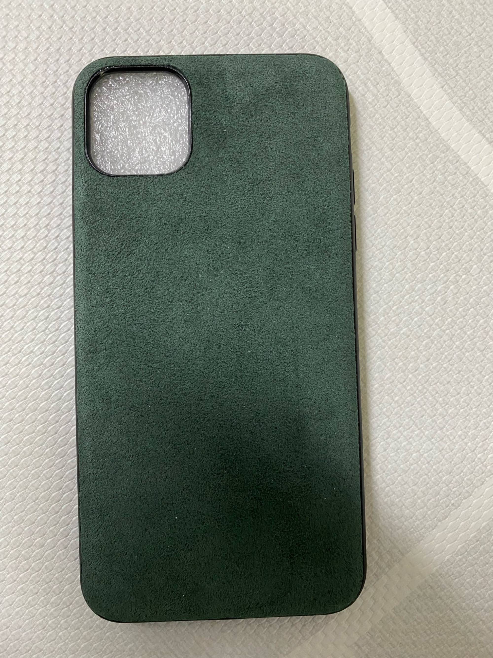 Capa em camurça Alcantara para iPhone 14 — McKinney