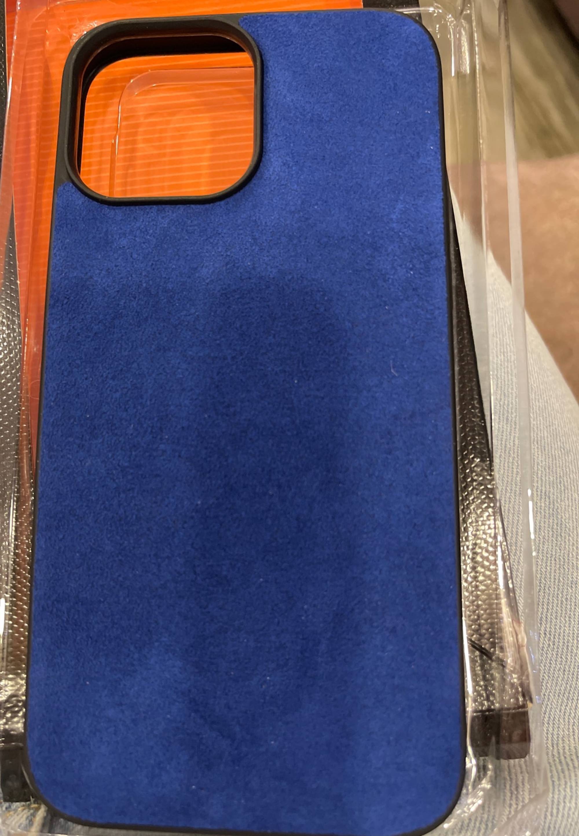 Capa em camurça Alcantara para iPhone 14 — Sahwy0