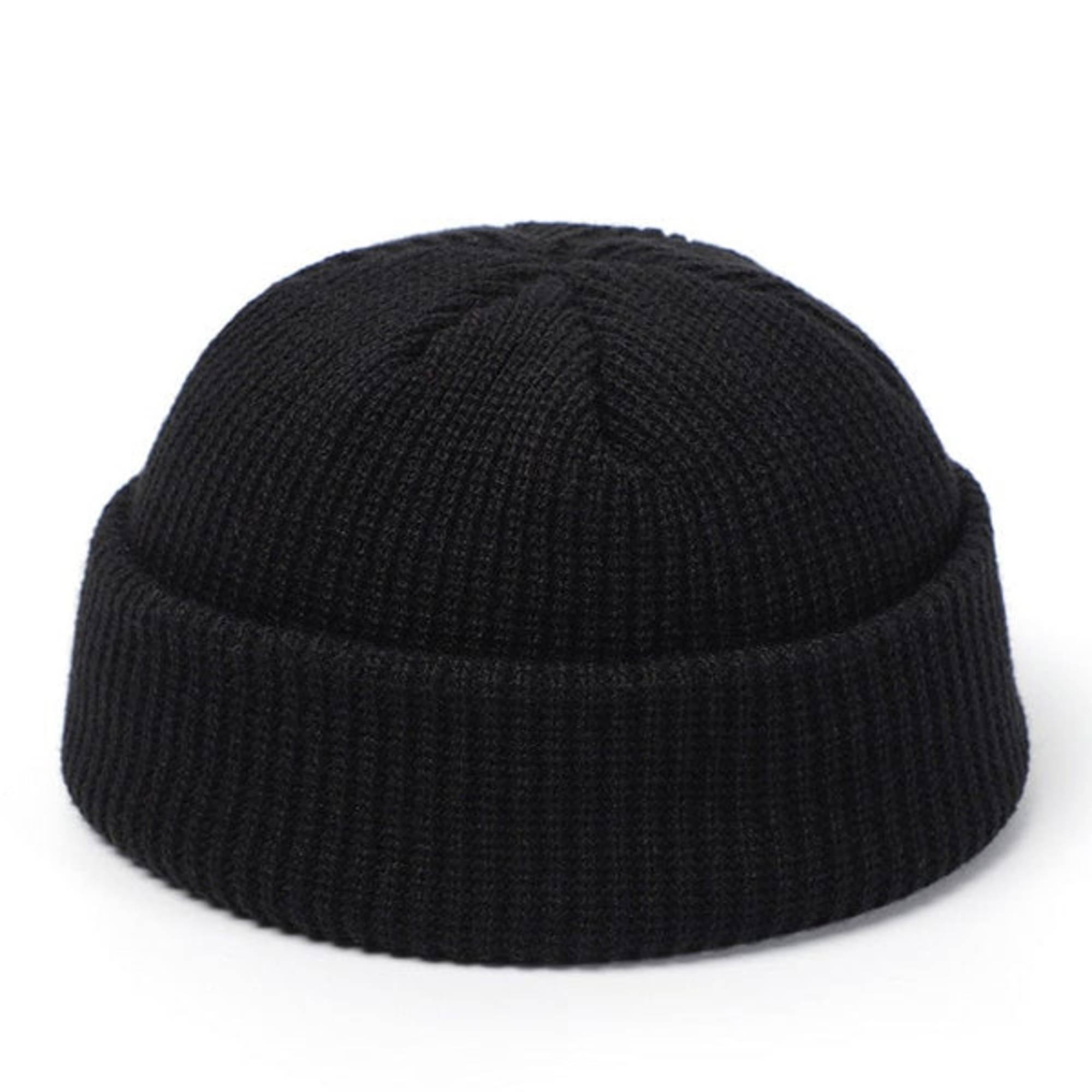 GURU SHOP Berretto di lana in Nepal, lavorato a mano, berretto invernale, uomo/donna, rosso, lana, taglia: taglia unica, blu scuro / bianco, Taglia unica