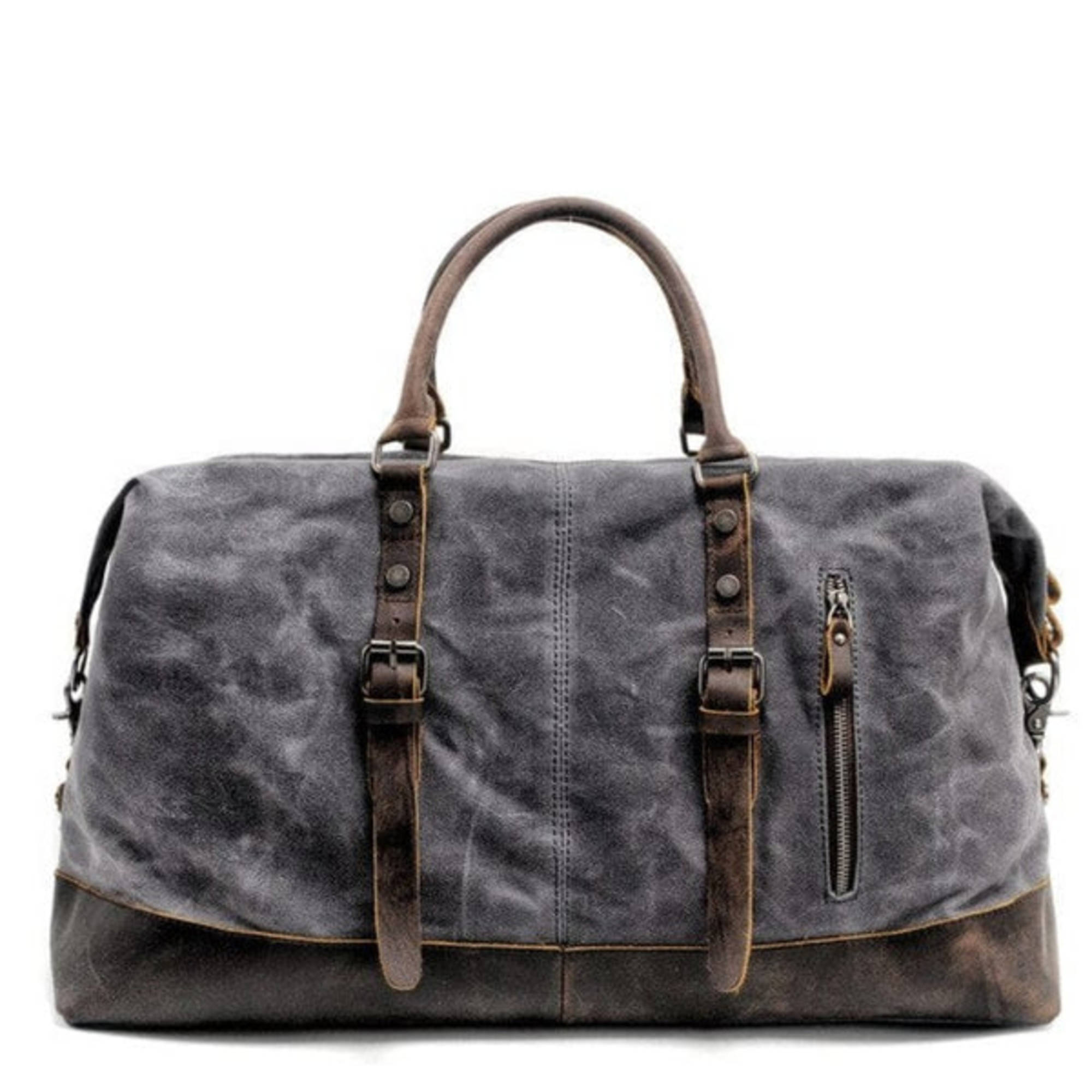 バッグ anytee Vintage Leather Bag Vintage Weekender Bag Antiquus | GENTCREATE