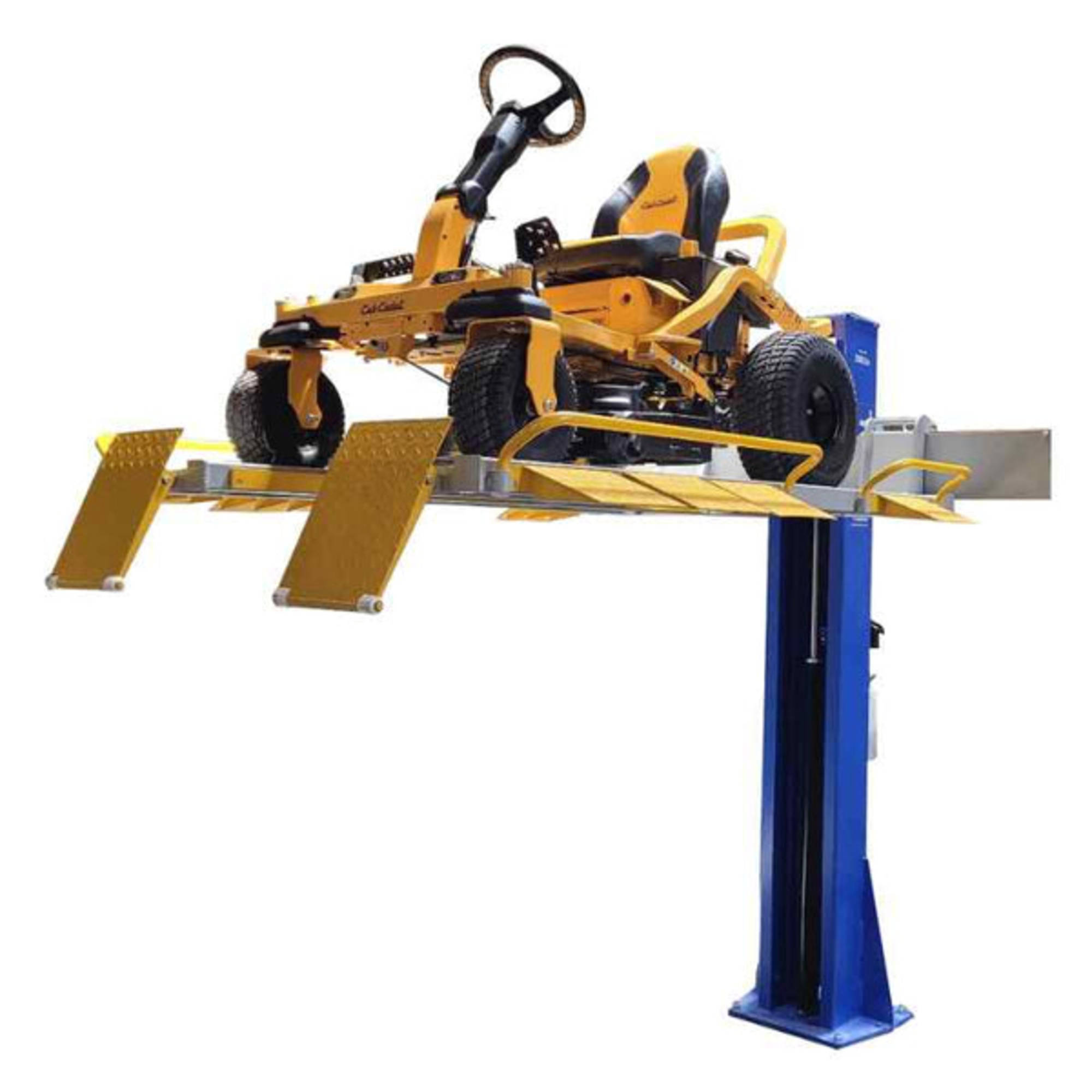 Ideal SC-2K-UTV-X 2,000lb Mower Lift Single Column — HeavyLiftDirect