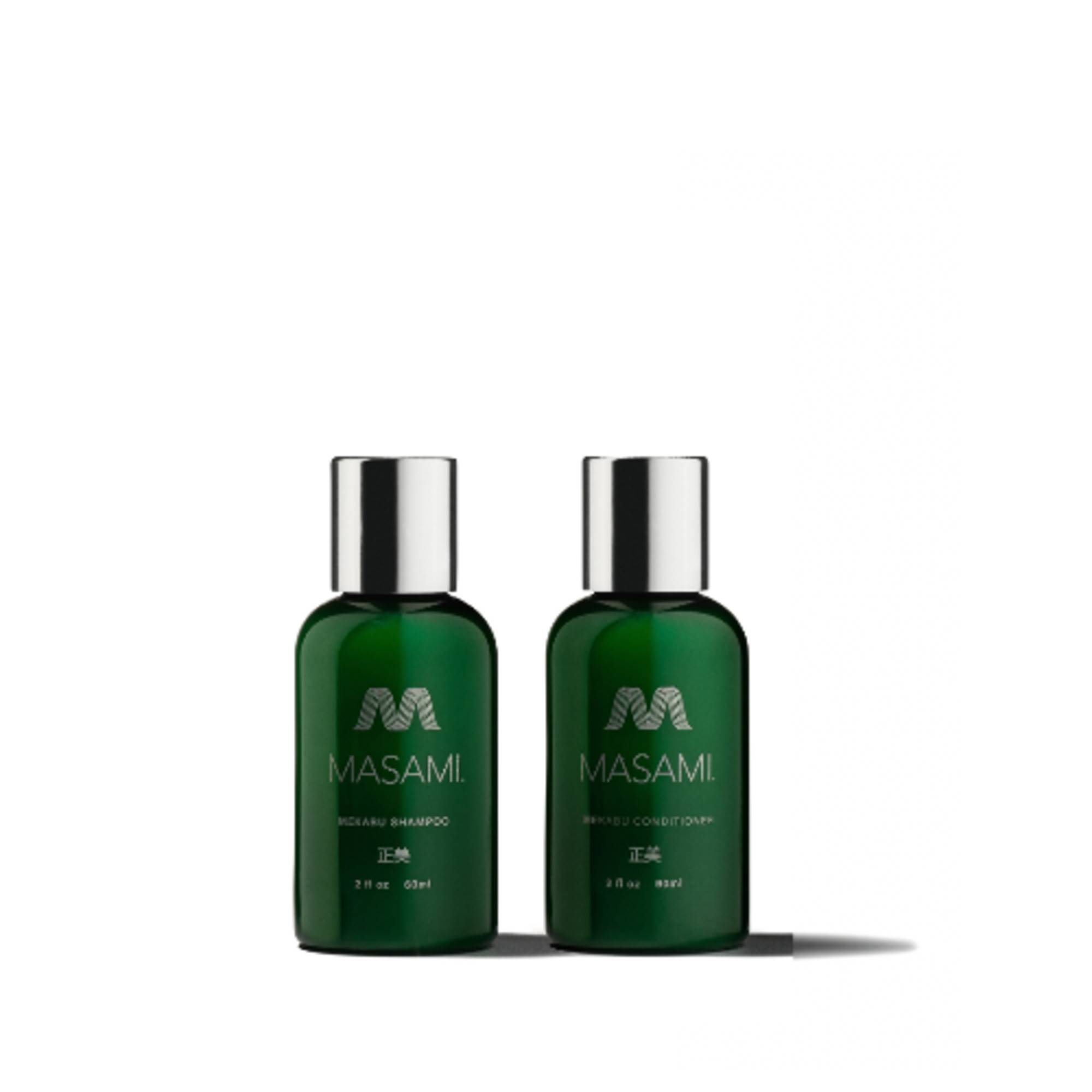 MASAMI Travel Size Shampoo and Conditioner
