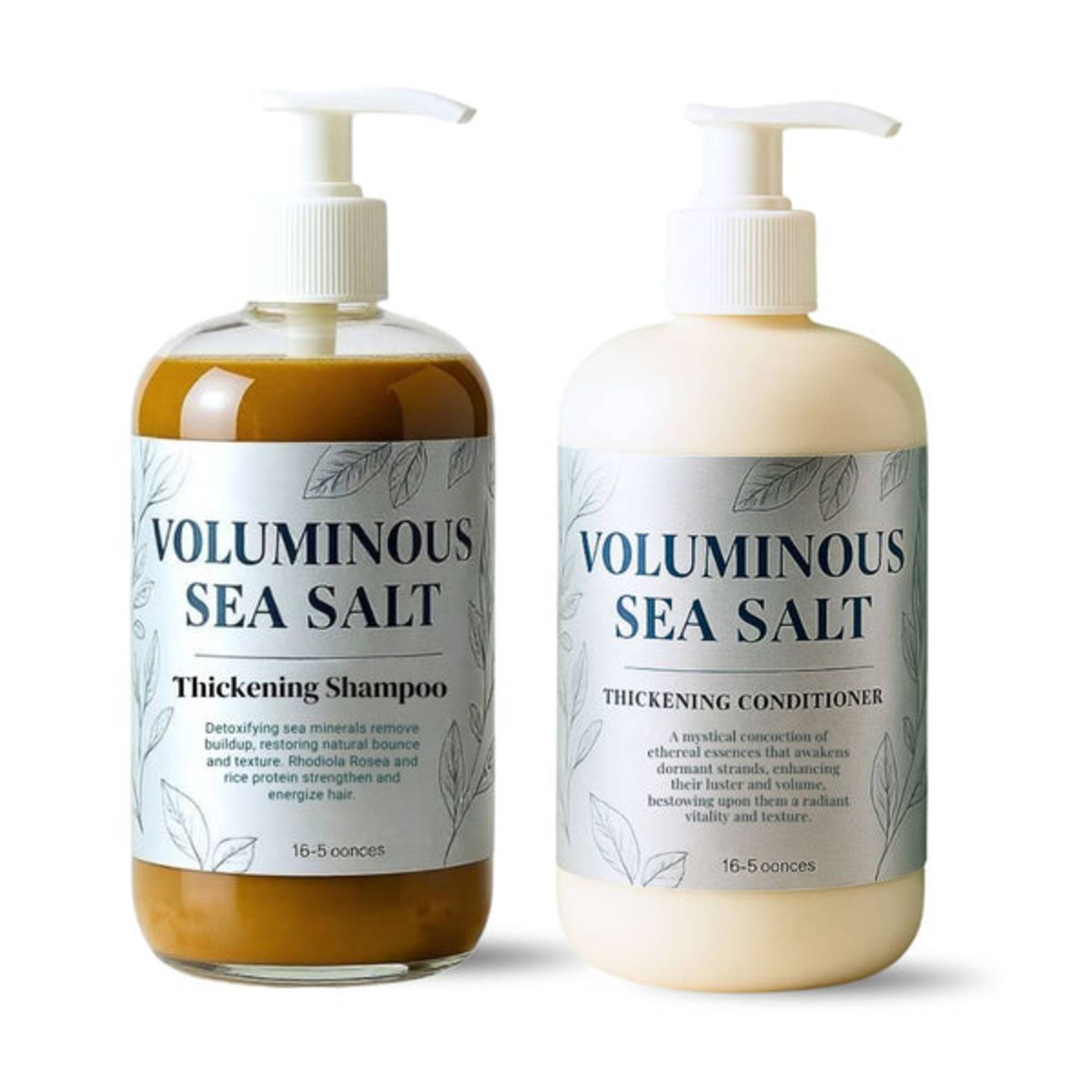 Volumizing Shampoo & Conditioner Set | For Fine & Oily Hair &ndash