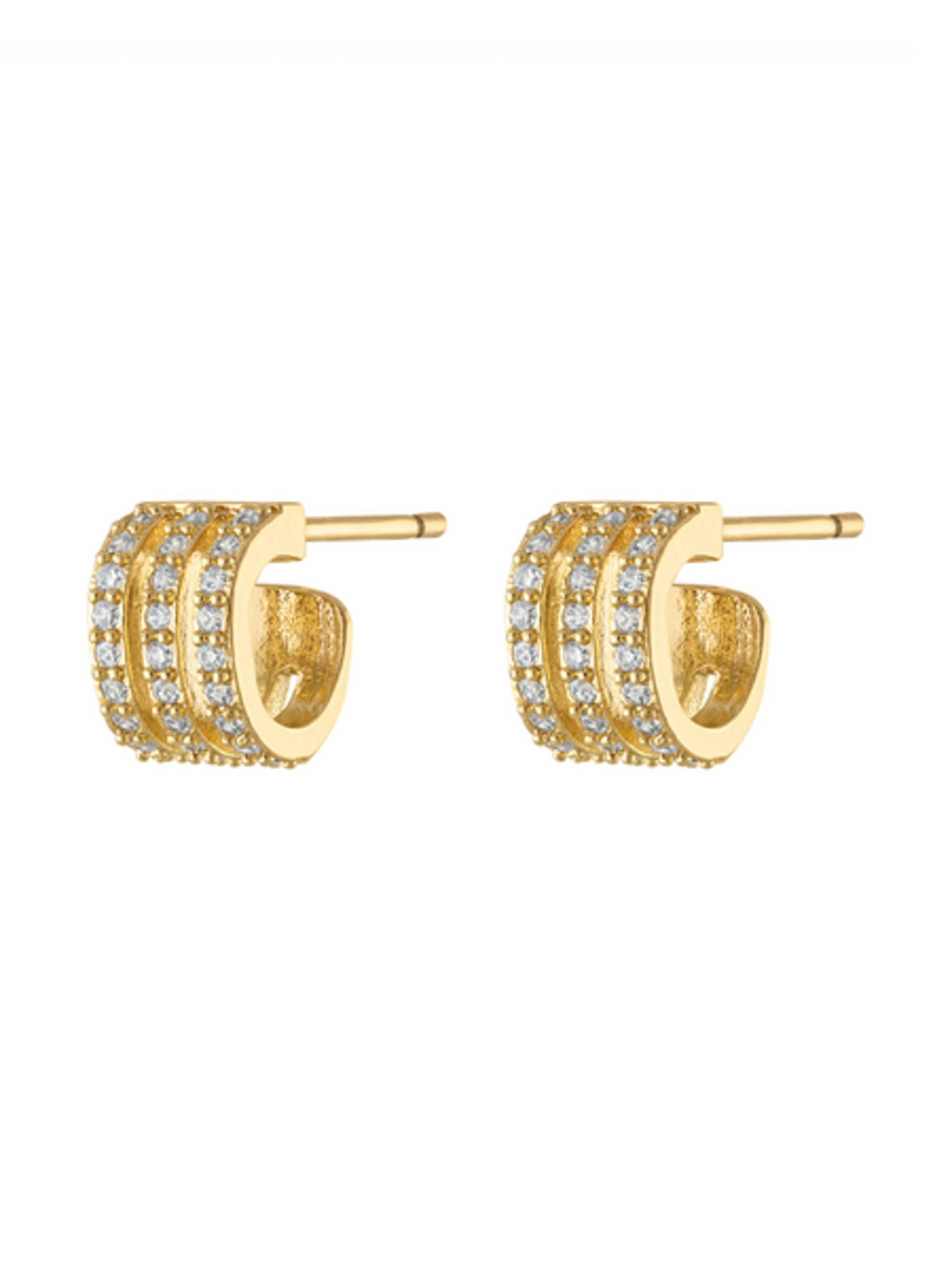 アクセサリー CODY Triple Arrow Star Earring Curved Aster Triple Curve Stud Earring – Kinsey Designs