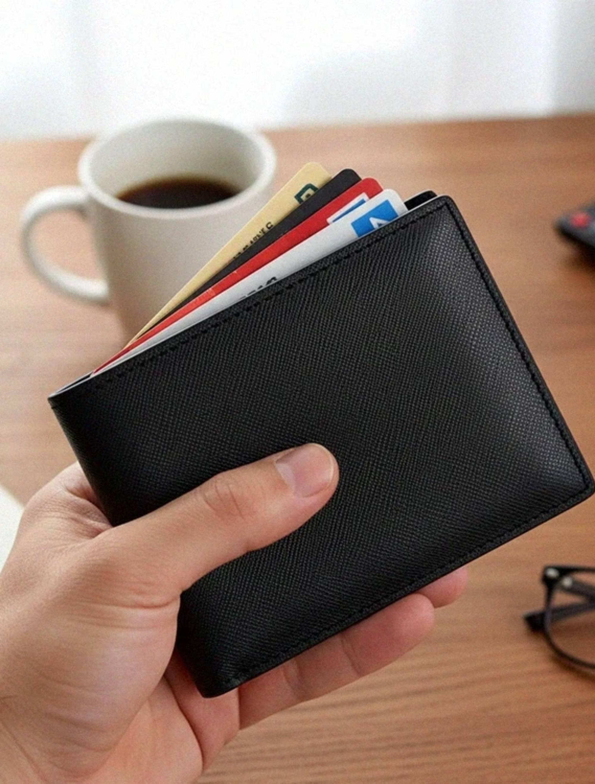 Carteira Bifold em Couro Mate — NedDaniels52