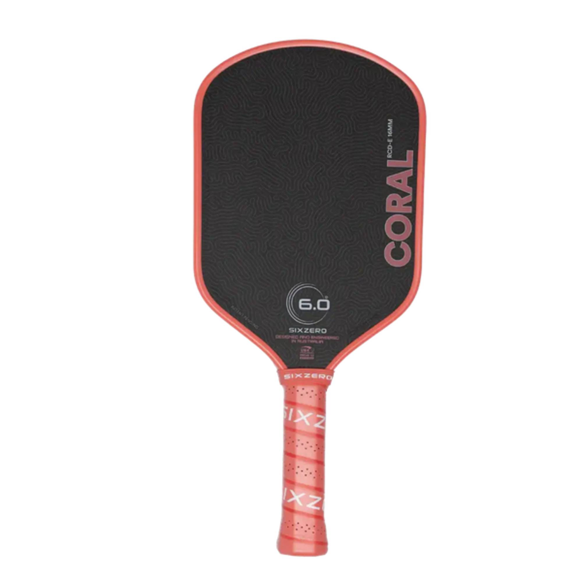 Six Zero Coral 16mm (Elongated) - Ultimate All-Court Paddle