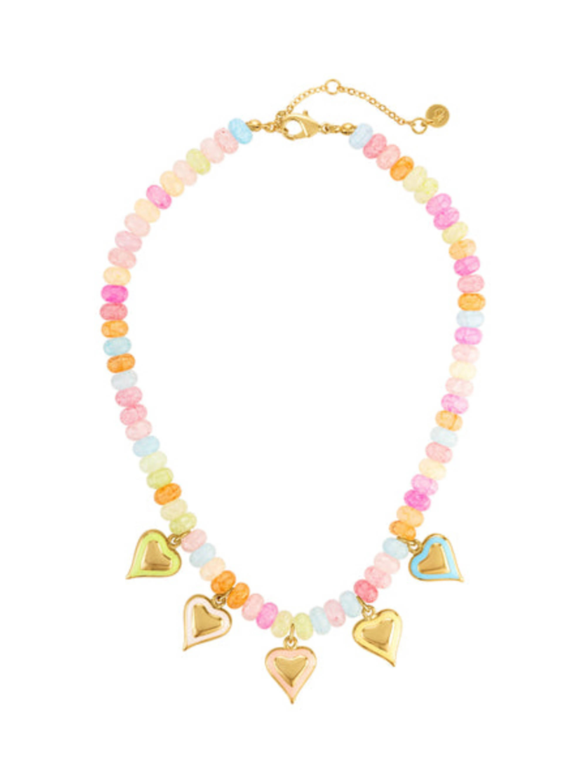 McGuire Multi Heart Charm Necklace – Kinsey Designs
