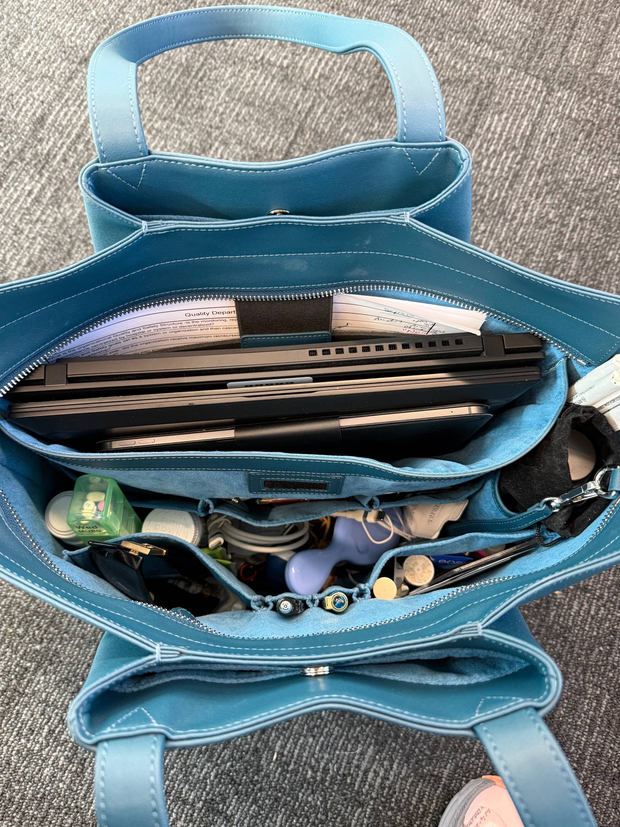 Large Black Pyramid Work Tote Bag – Kaai Bags | North America