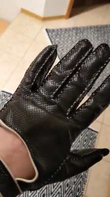 Gants De Conduite En Cuir Doux – Tactiles – Coupe-vent – Doré – Unisexe – Neuf
