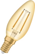 Vintage 1906 LED Kron Guld 2400K