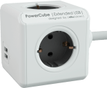 Powercube Extended USB silver 1,5m